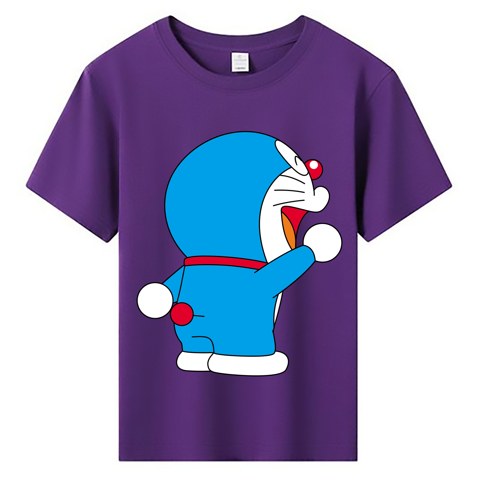（画像用） ドラえもん Doraemon 綿100％キッズTシャツ（フロントプリント）
