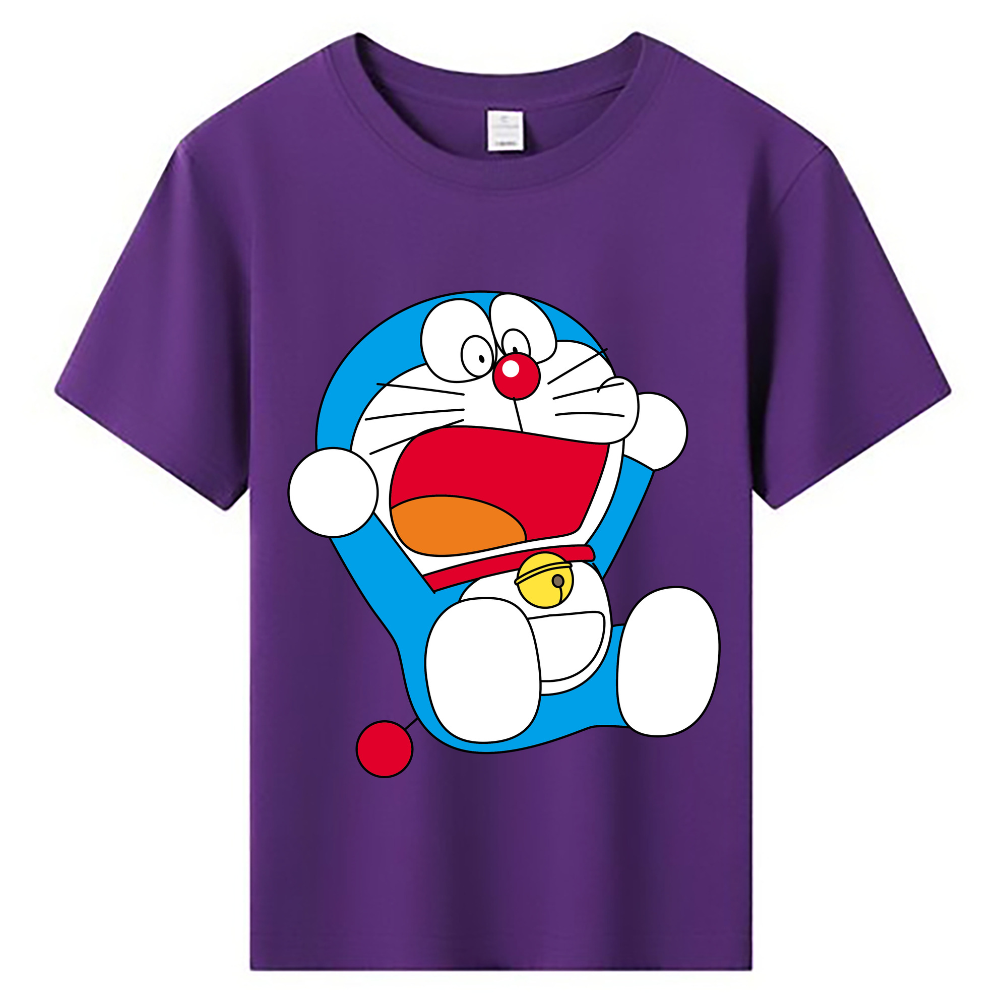 （画像用） ドラえもん Doraemon 綿100％キッズTシャツ（フロントプリント）