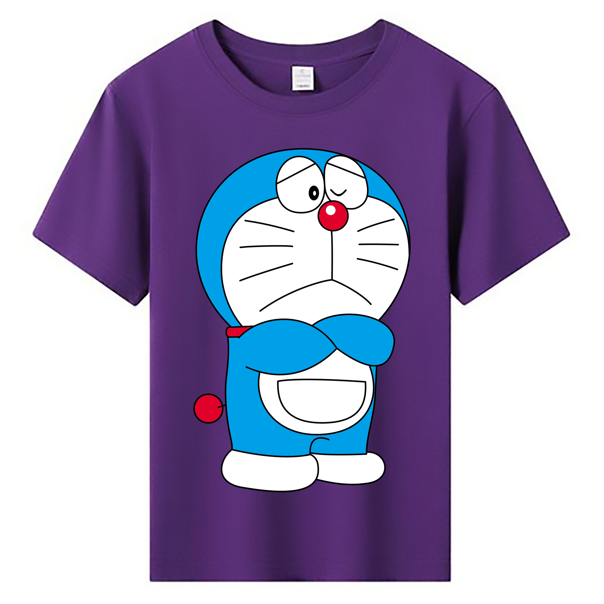 （画像用） ドラえもん Doraemon 綿100％キッズTシャツ（フロントプリント）
