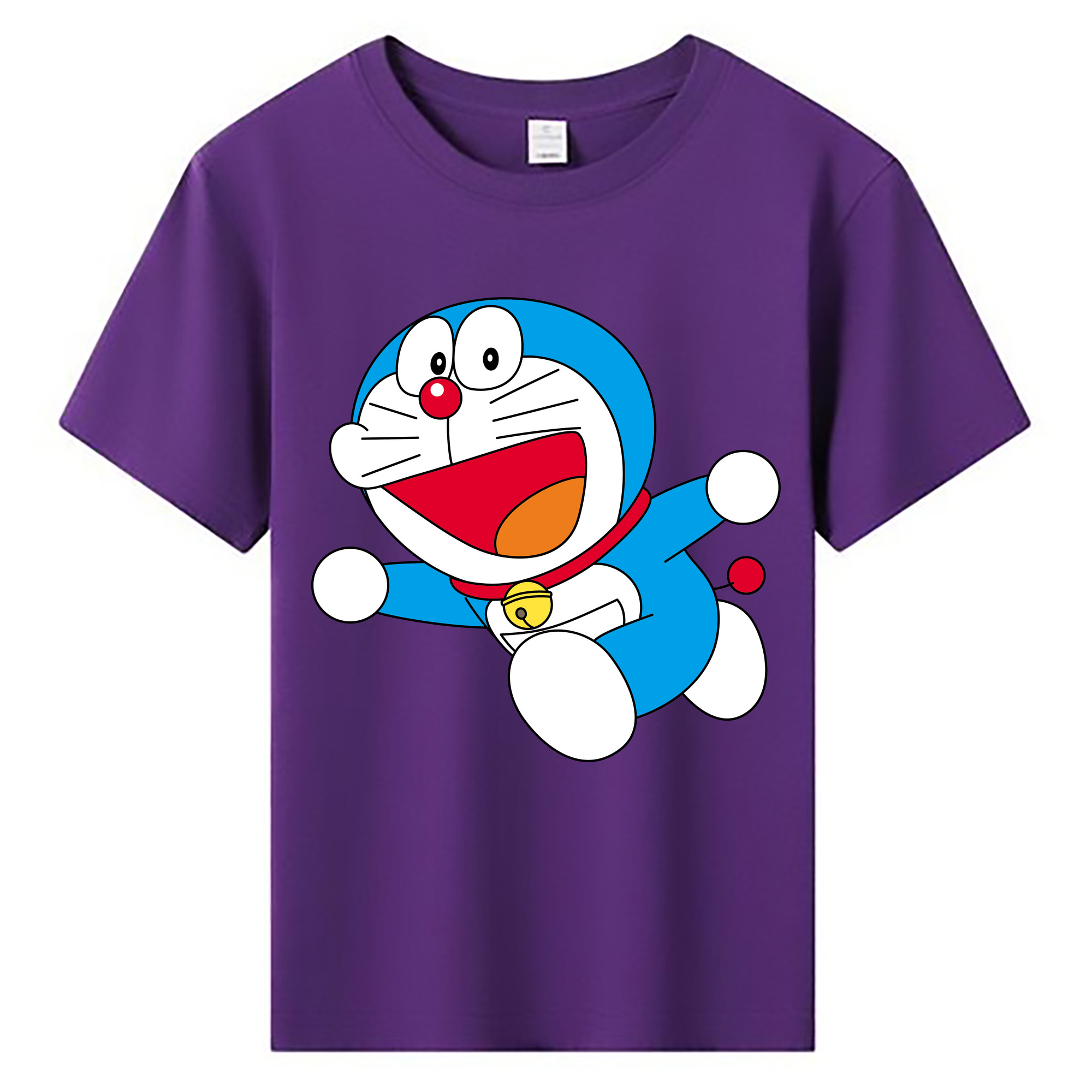 （画像用） ドラえもん Doraemon 綿100％キッズTシャツ（フロントプリント）