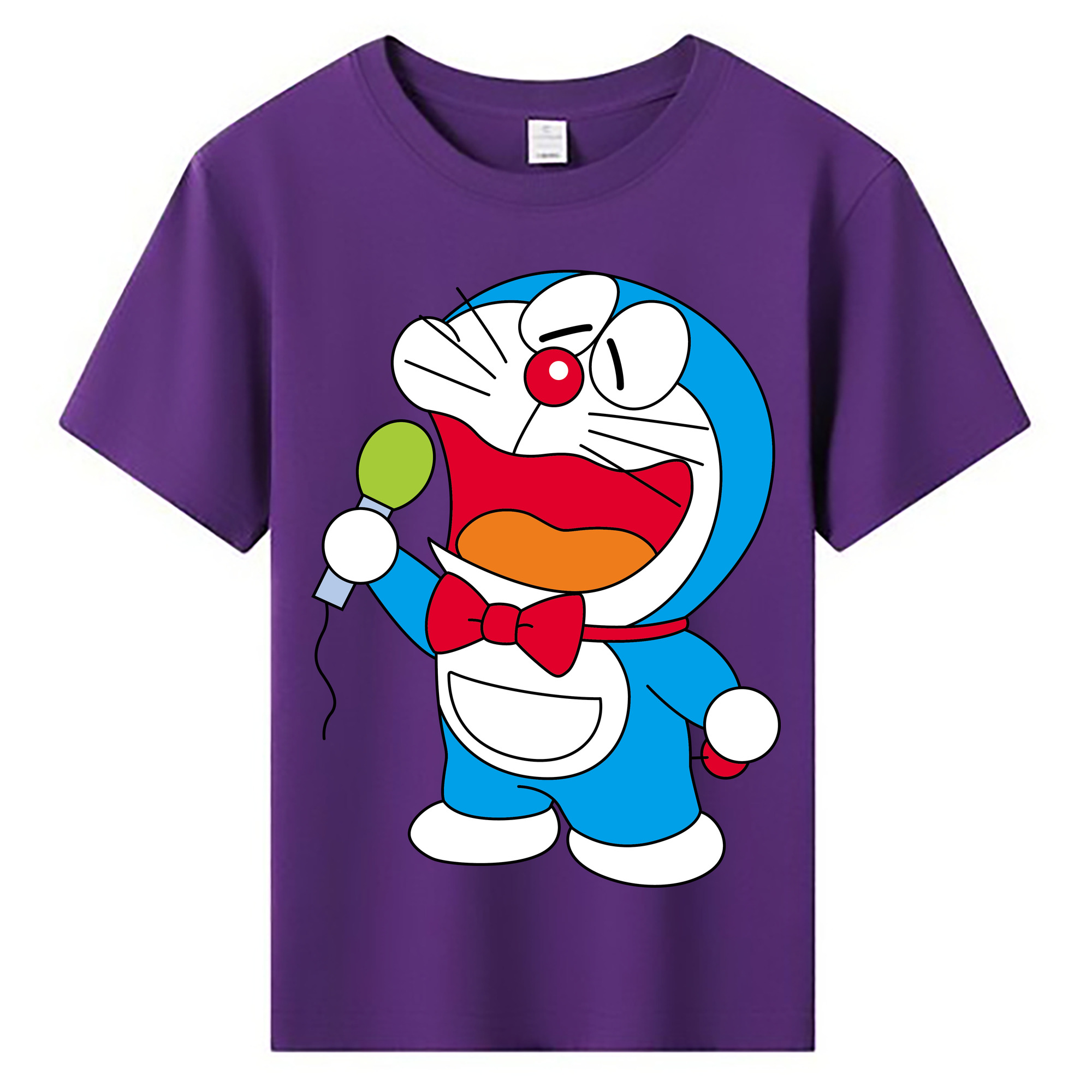 （画像用） ドラえもん Doraemon 綿100％キッズTシャツ（フロントプリント）