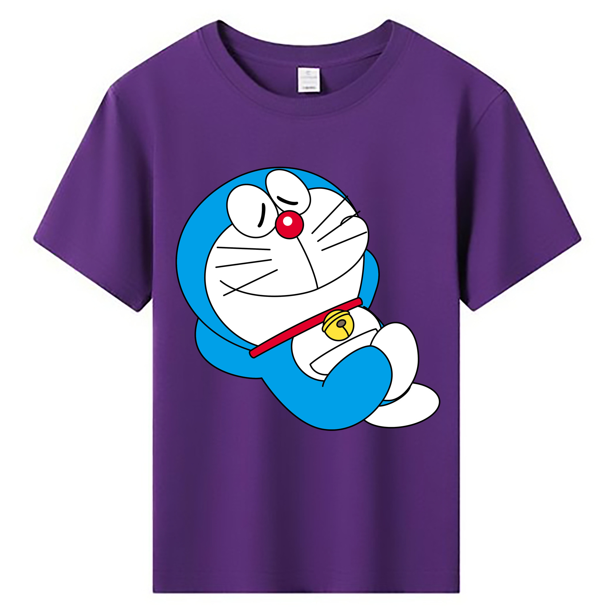 （画像用） ドラえもん Doraemon 綿100％キッズTシャツ（フロントプリント）