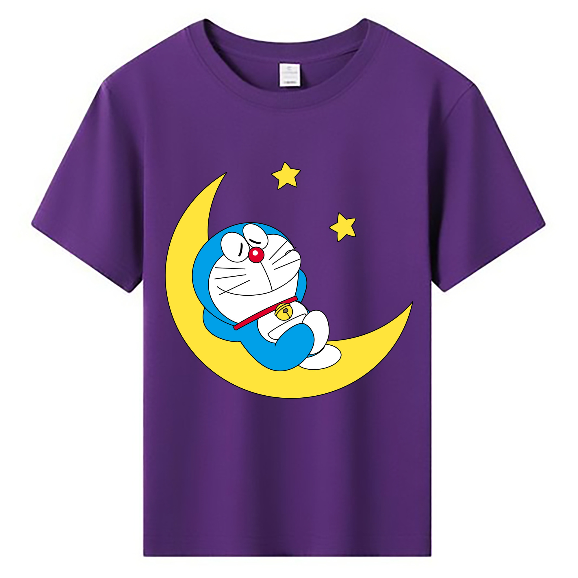 （画像用） ドラえもん Doraemon 綿100％キッズTシャツ（フロントプリント）