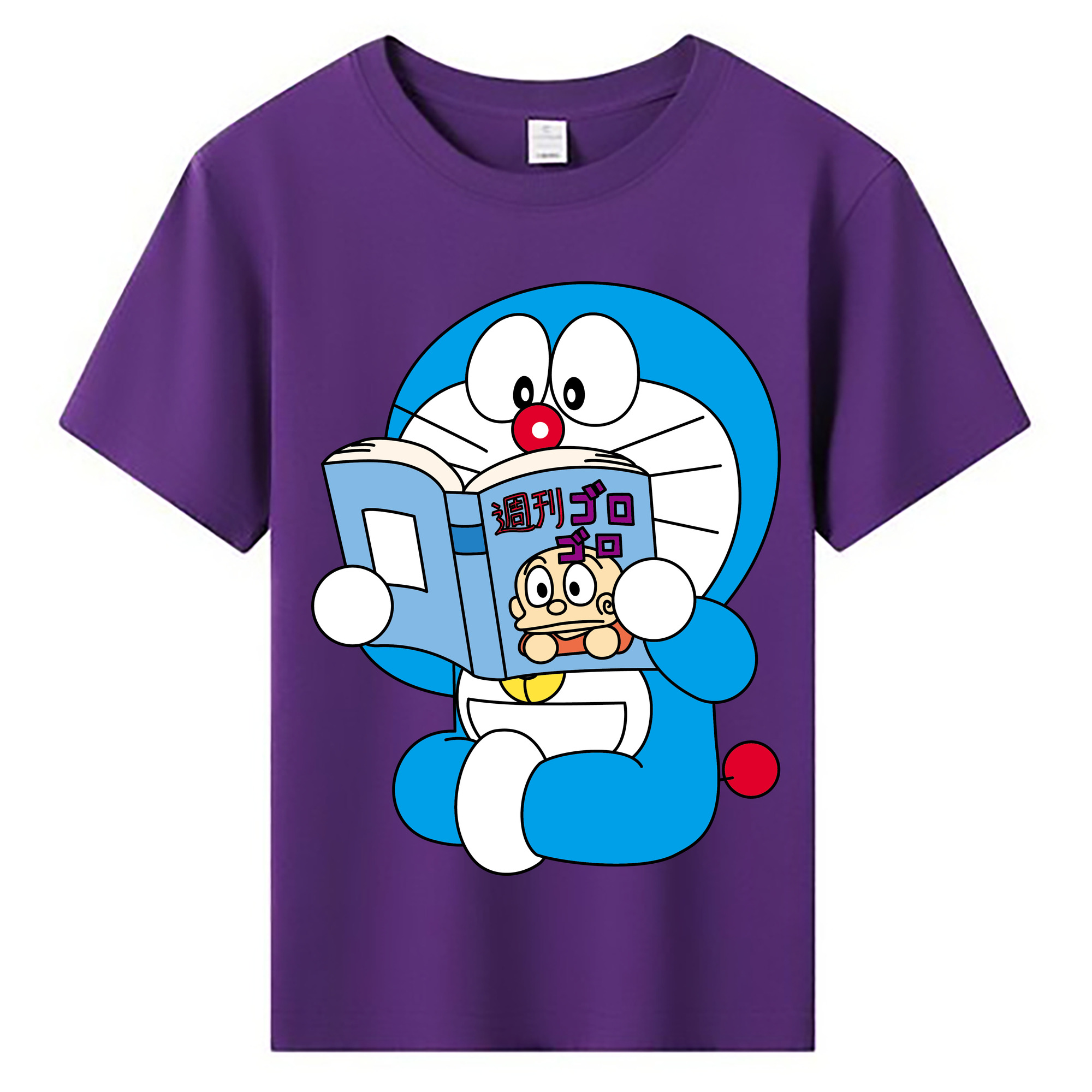 （画像用） ドラえもん Doraemon 綿100％キッズTシャツ（フロントプリント）