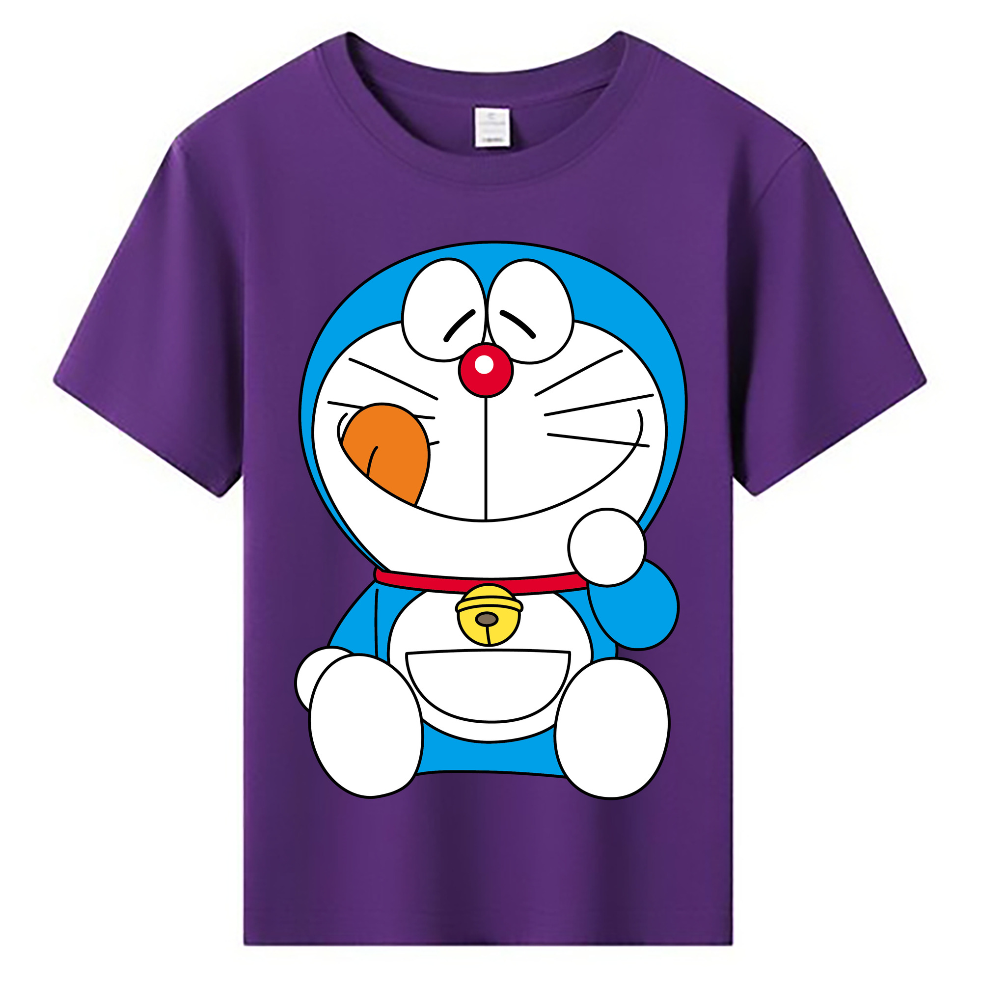 （画像用） ドラえもん Doraemon 綿100％キッズTシャツ（フロントプリント）