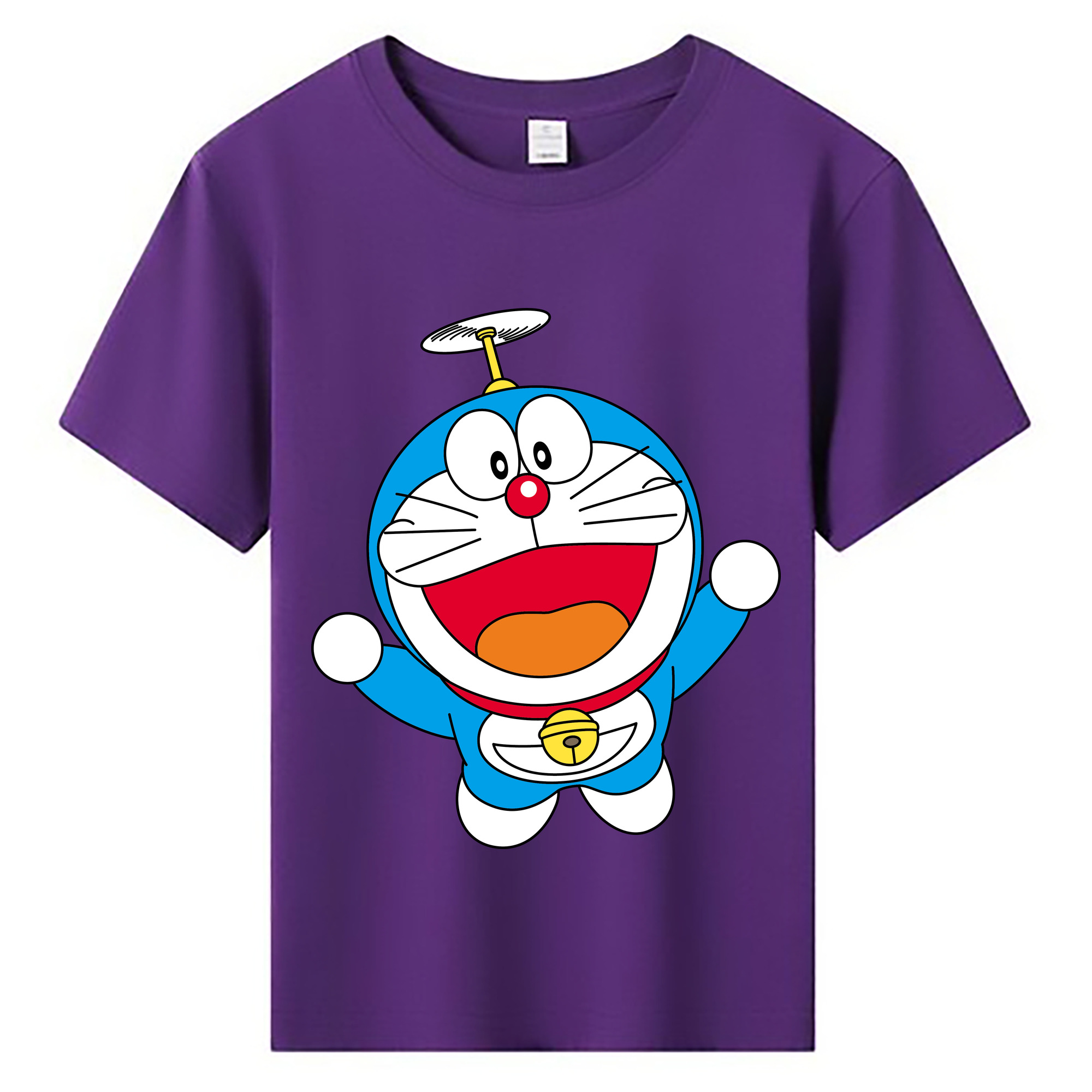（画像用） ドラえもん Doraemon 綿100％キッズTシャツ（フロントプリント）