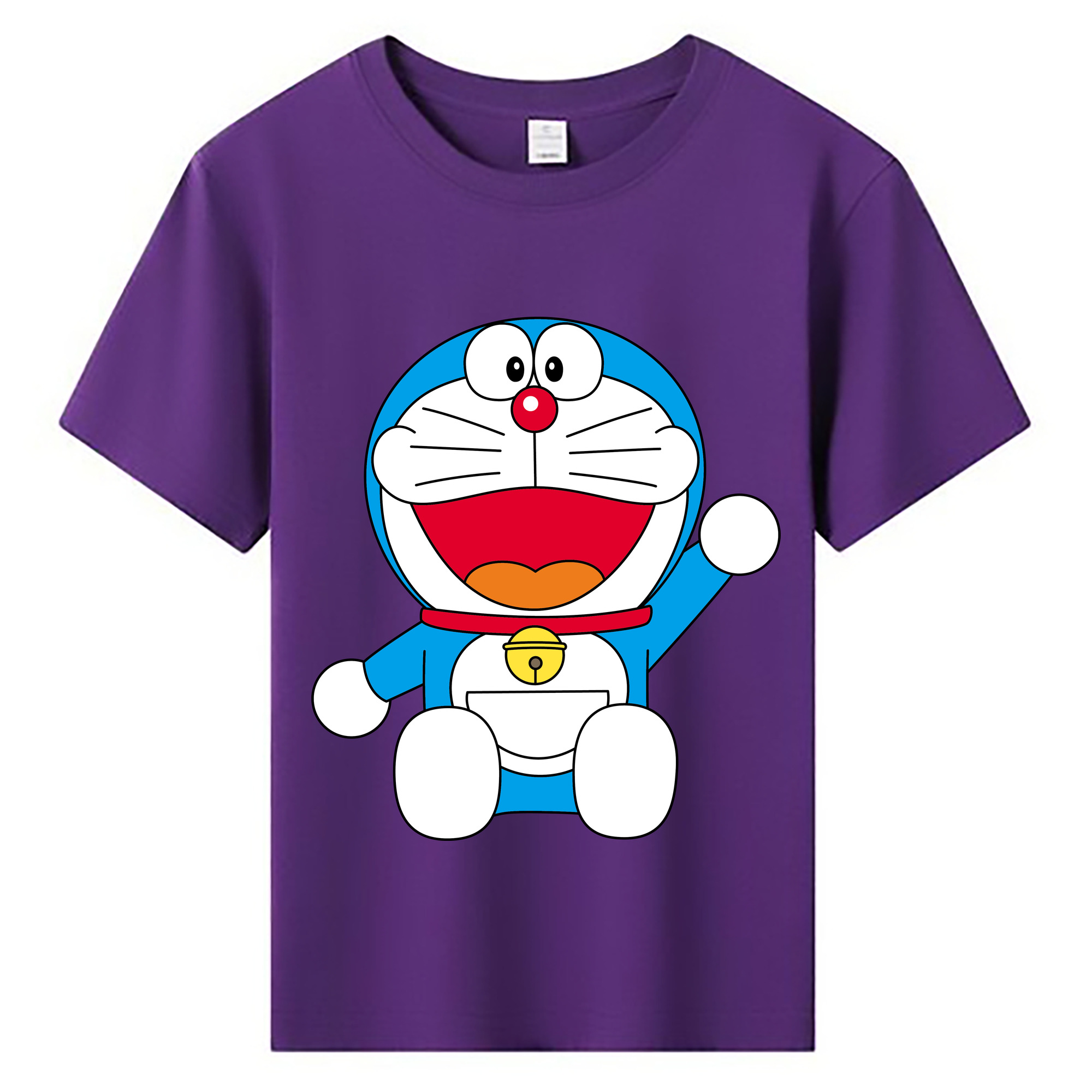 （画像用） ドラえもん Doraemon 綿100％キッズTシャツ（フロントプリント）