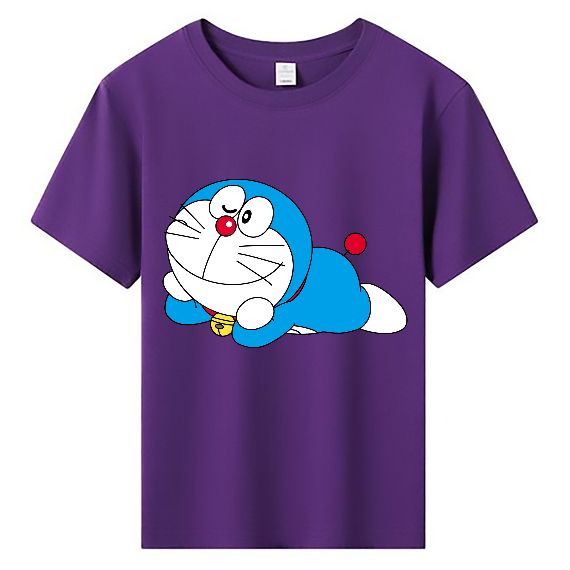（画像用） ドラえもん Doraemon 綿100％キッズTシャツ（フロントプリント）