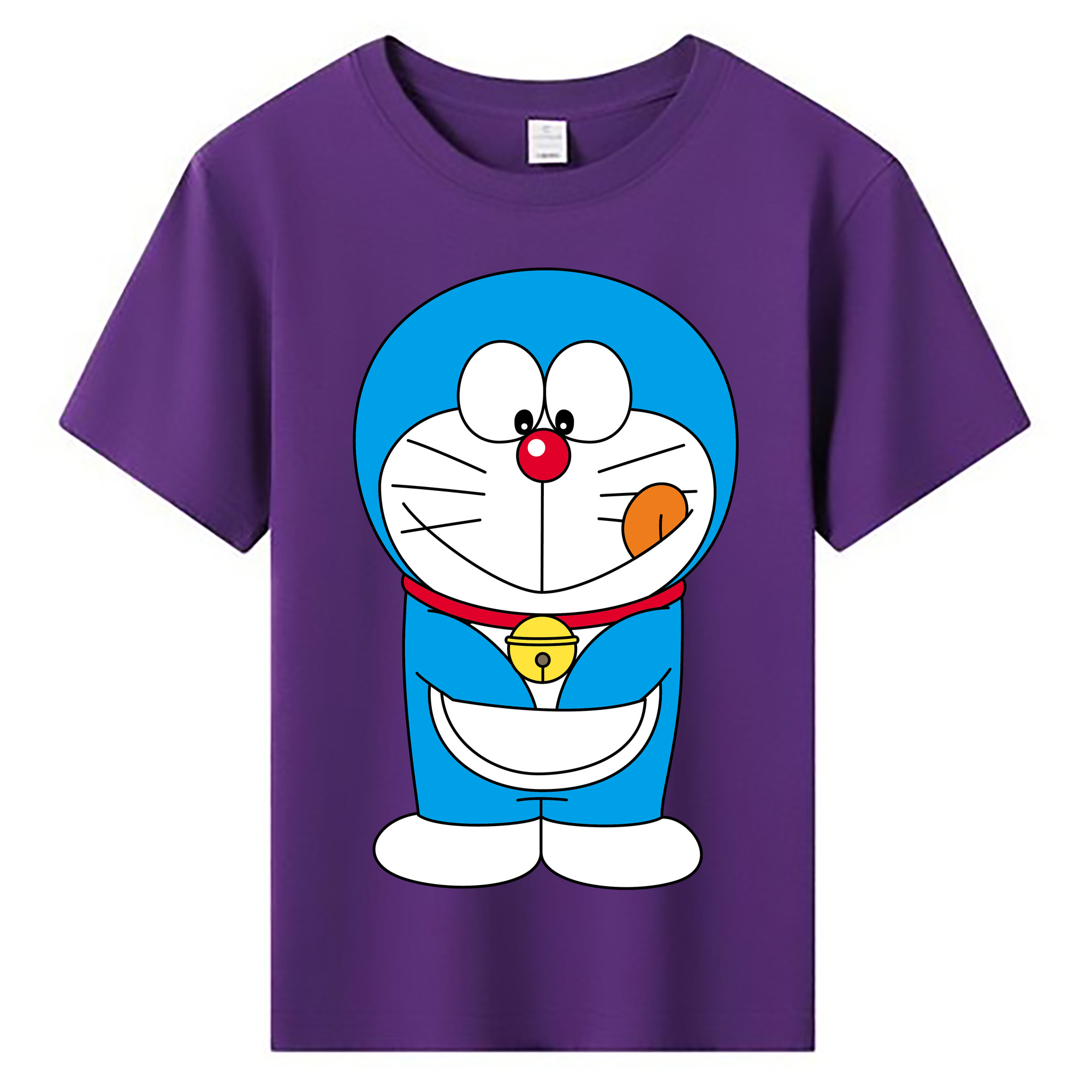 （画像用） ドラえもん Doraemon 綿100％キッズTシャツ（フロントプリント）