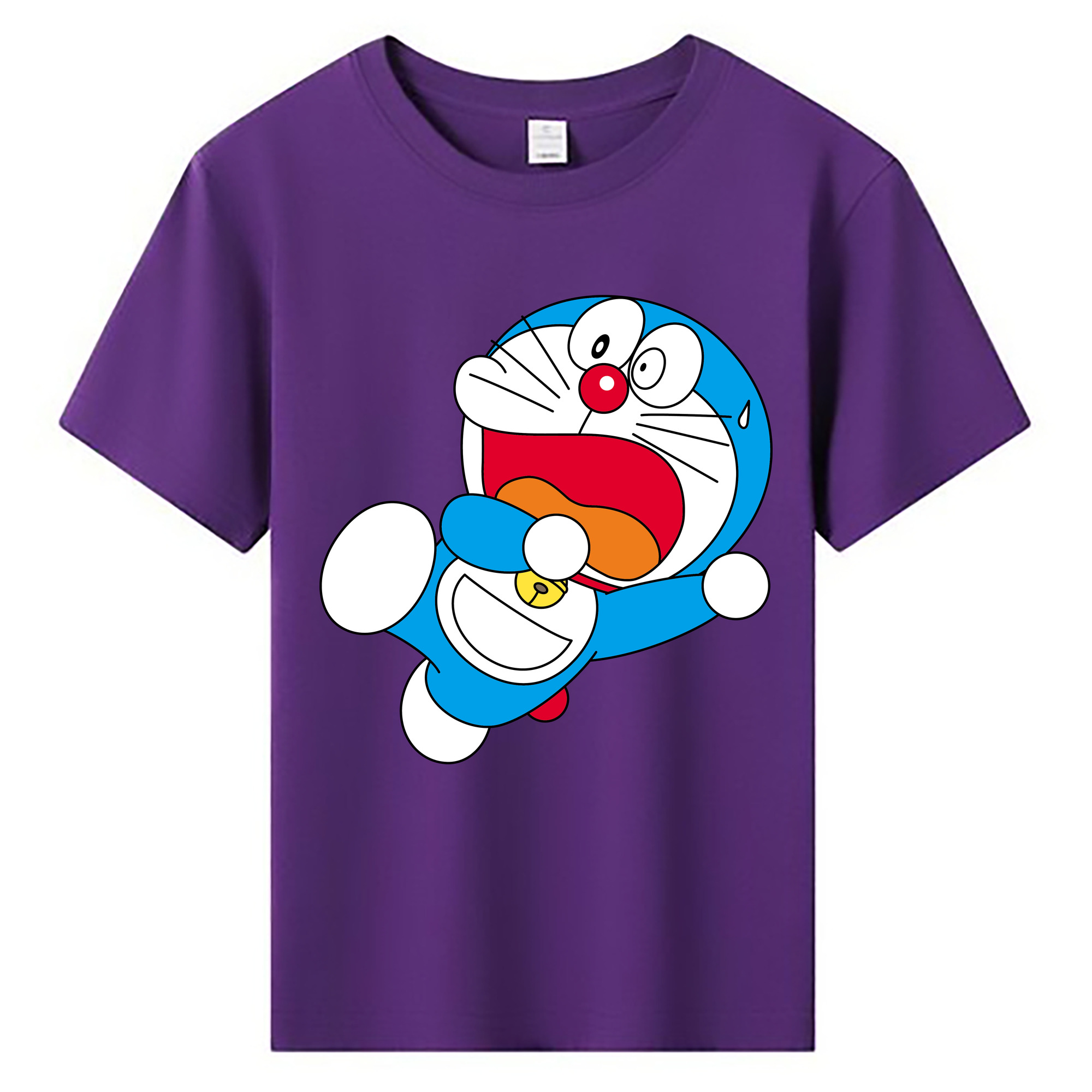 （画像用） ドラえもん Doraemon 綿100％キッズTシャツ（フロントプリント）