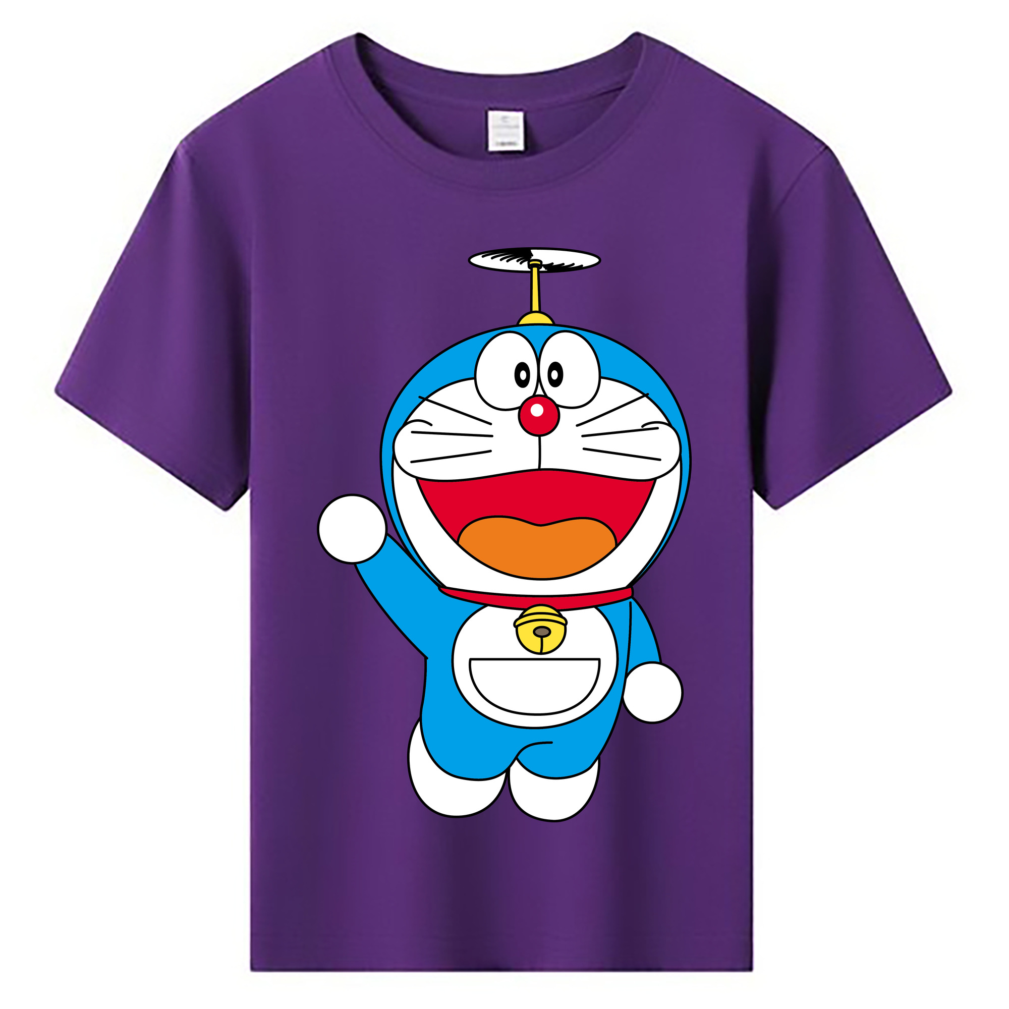 （画像用） ドラえもん Doraemon 綿100％キッズTシャツ（フロントプリント）
