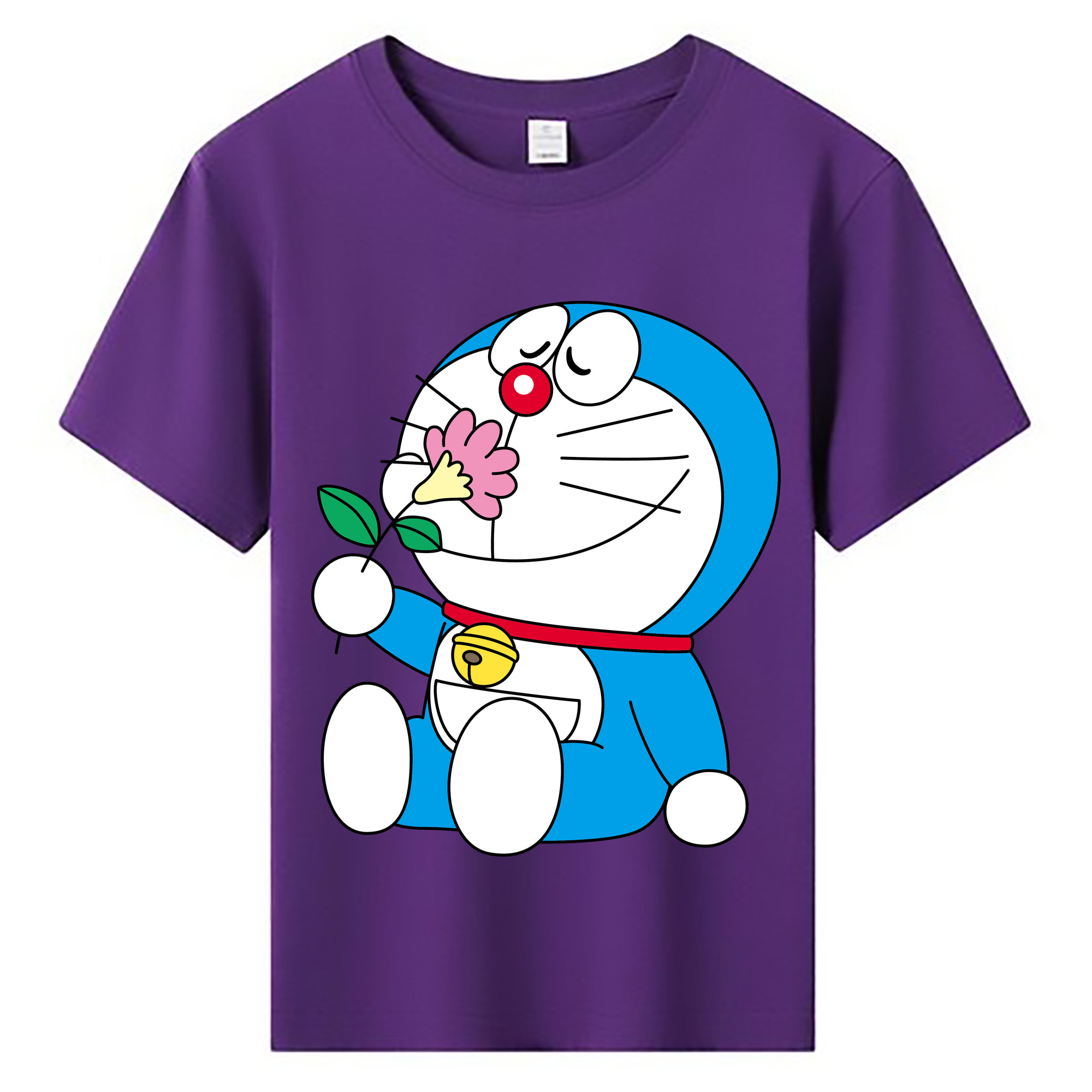 （画像用） ドラえもん Doraemon 綿100％キッズTシャツ（フロントプリント）