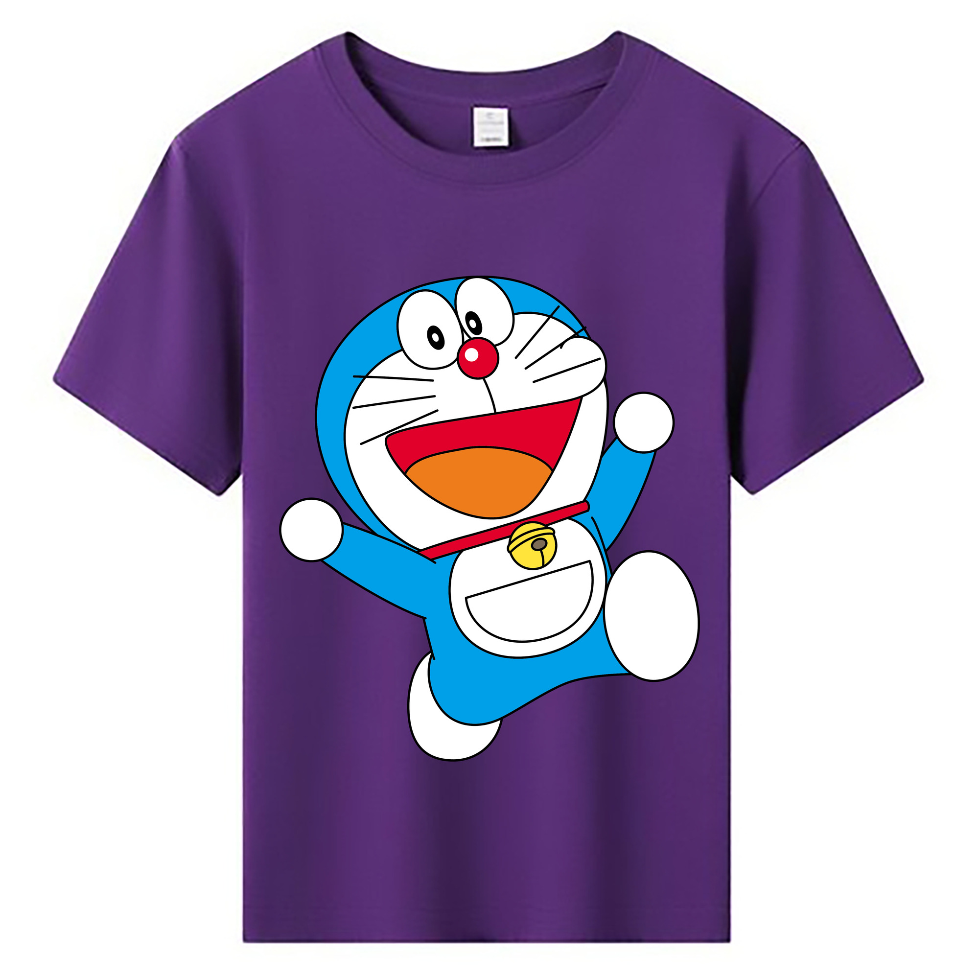 （画像用） ドラえもん Doraemon 綿100％キッズTシャツ（フロントプリント）