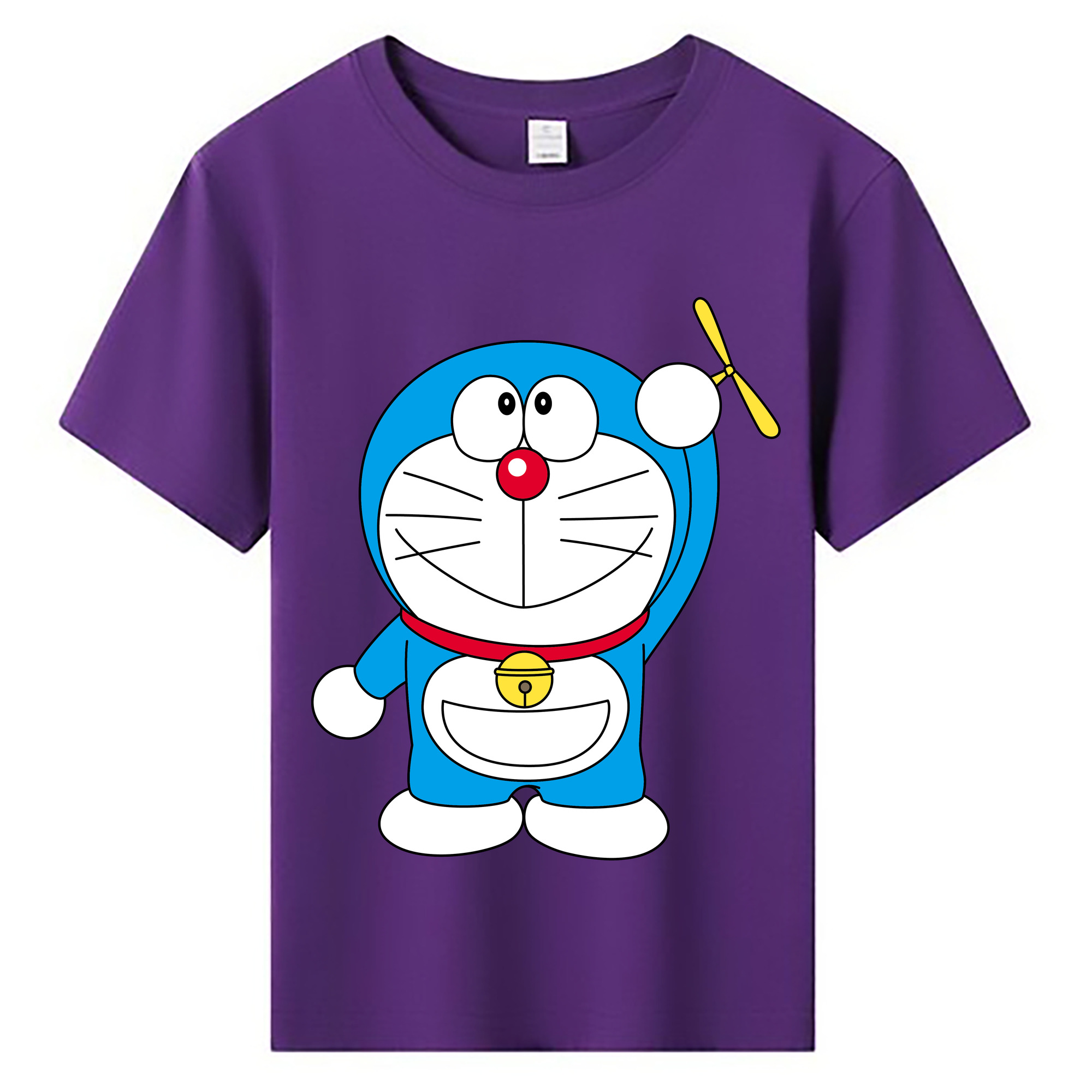 （画像用） ドラえもん Doraemon 綿100％キッズTシャツ（フロントプリント）