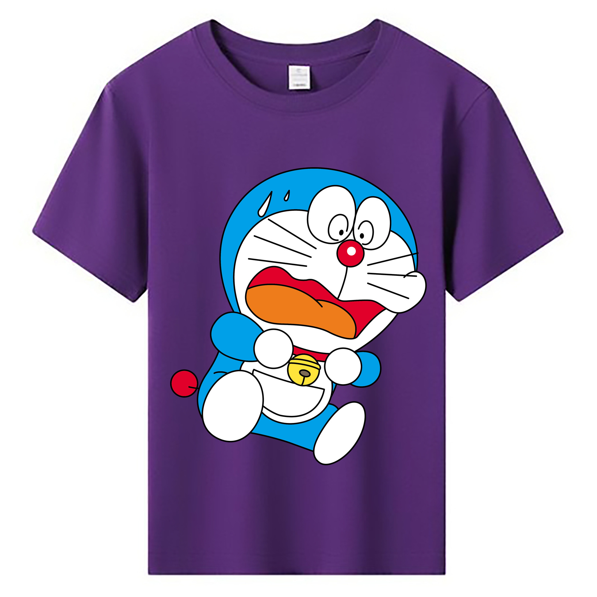 （画像用） ドラえもん Doraemon 綿100％キッズTシャツ（フロントプリント）