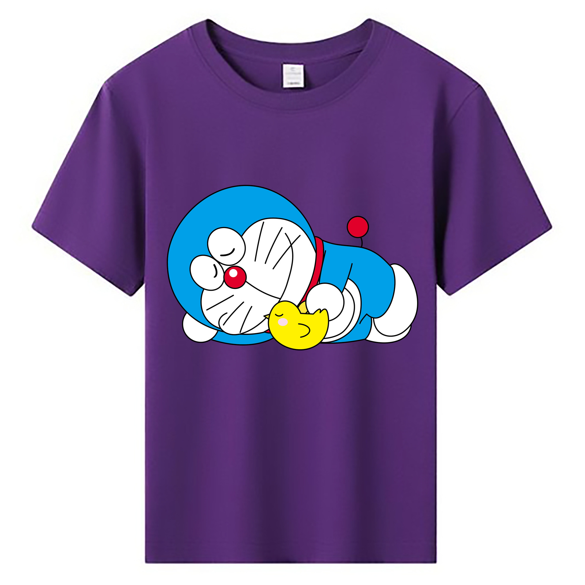 （画像用） ドラえもん Doraemon 綿100％キッズTシャツ（フロントプリント）