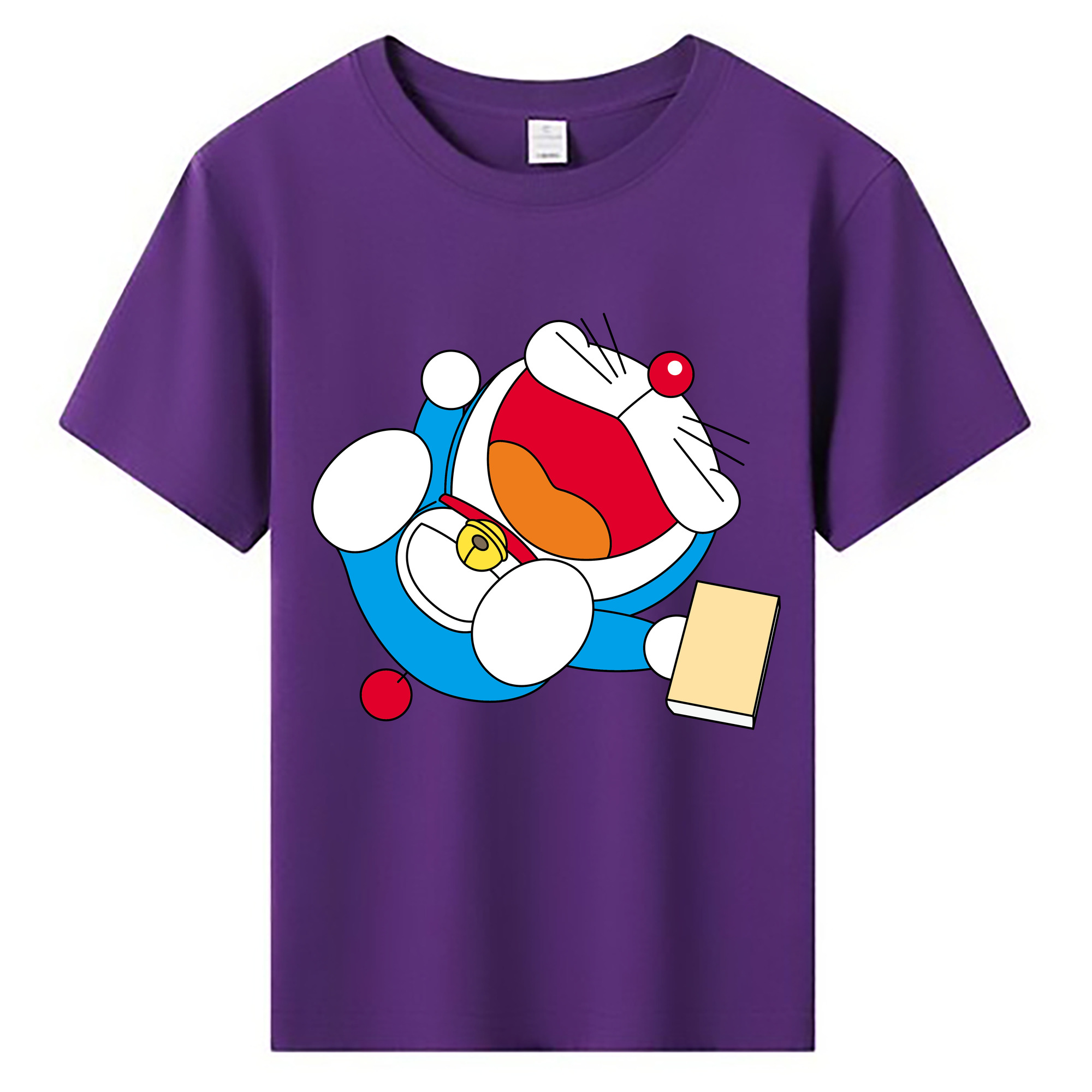（画像用） ドラえもん Doraemon 綿100％キッズTシャツ（フロントプリント）