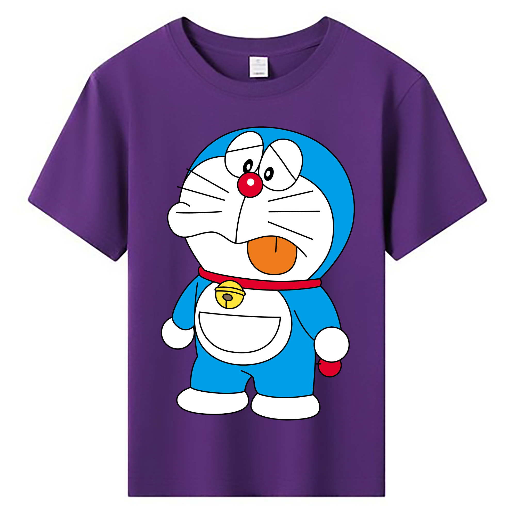 （画像用） ドラえもん Doraemon 綿100％キッズTシャツ（フロントプリント）