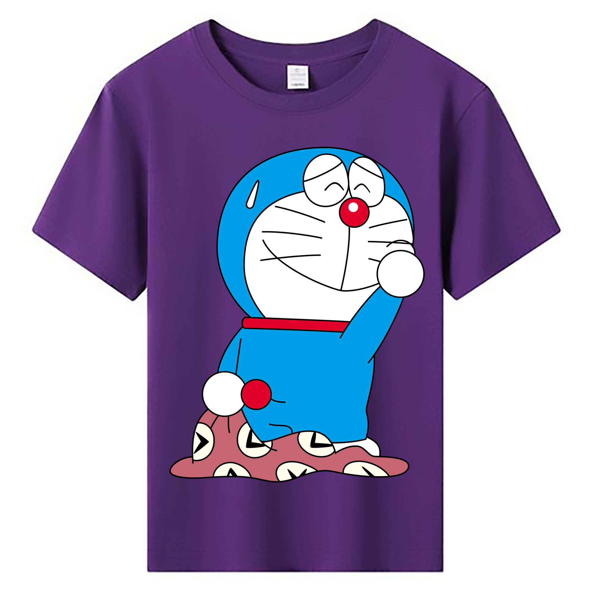 （画像用） ドラえもん Doraemon 綿100％キッズTシャツ（フロントプリント）