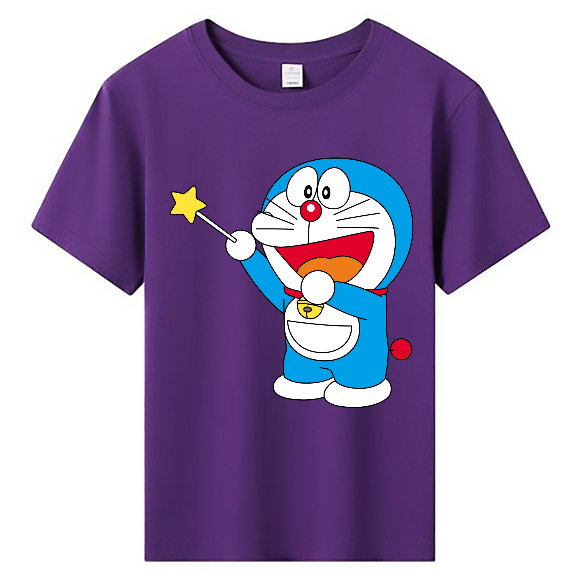 （画像用） ドラえもん Doraemon 綿100％キッズTシャツ（フロントプリント）
