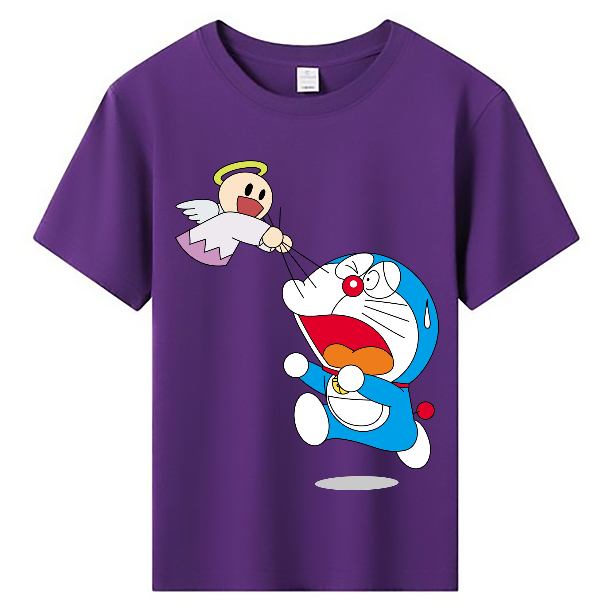 （画像用） ドラえもん Doraemon 綿100％キッズTシャツ（フロントプリント）