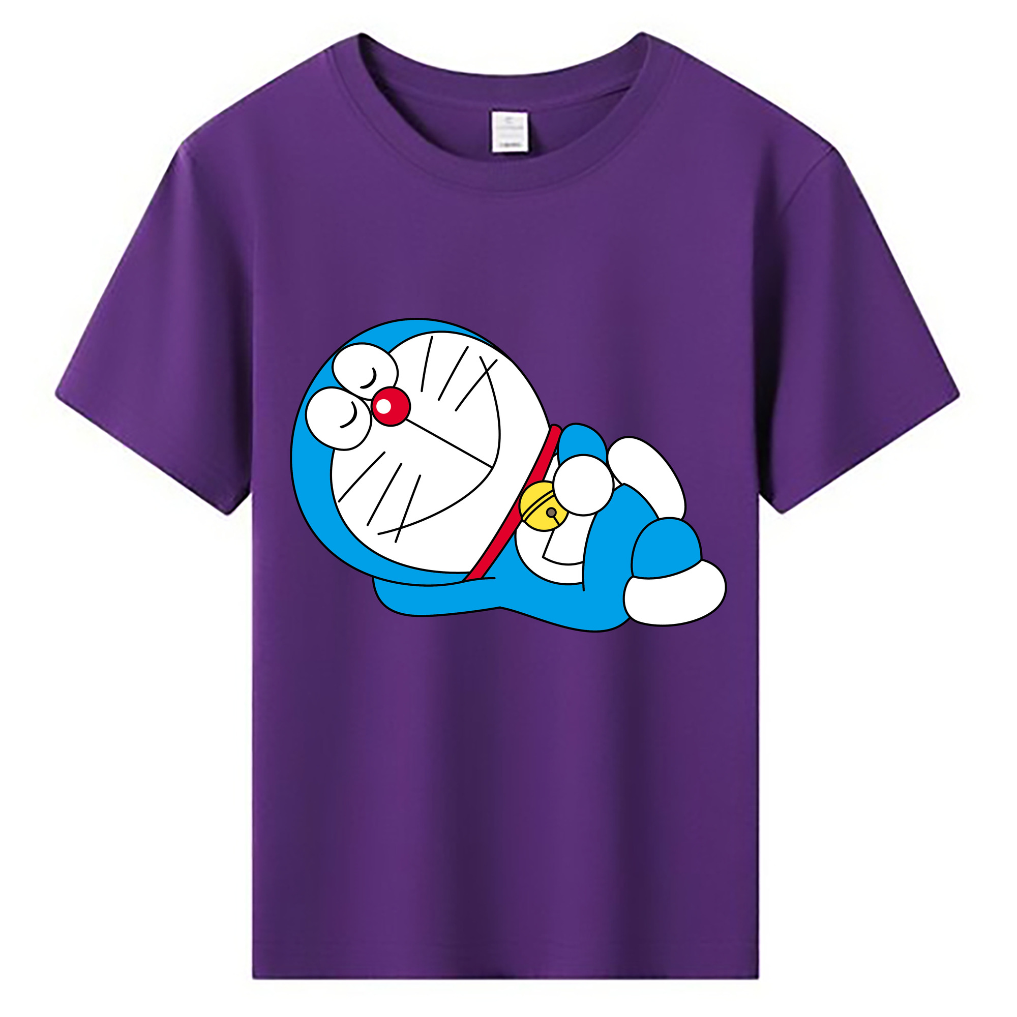 （画像用） ドラえもん Doraemon 綿100％キッズTシャツ（フロントプリント）