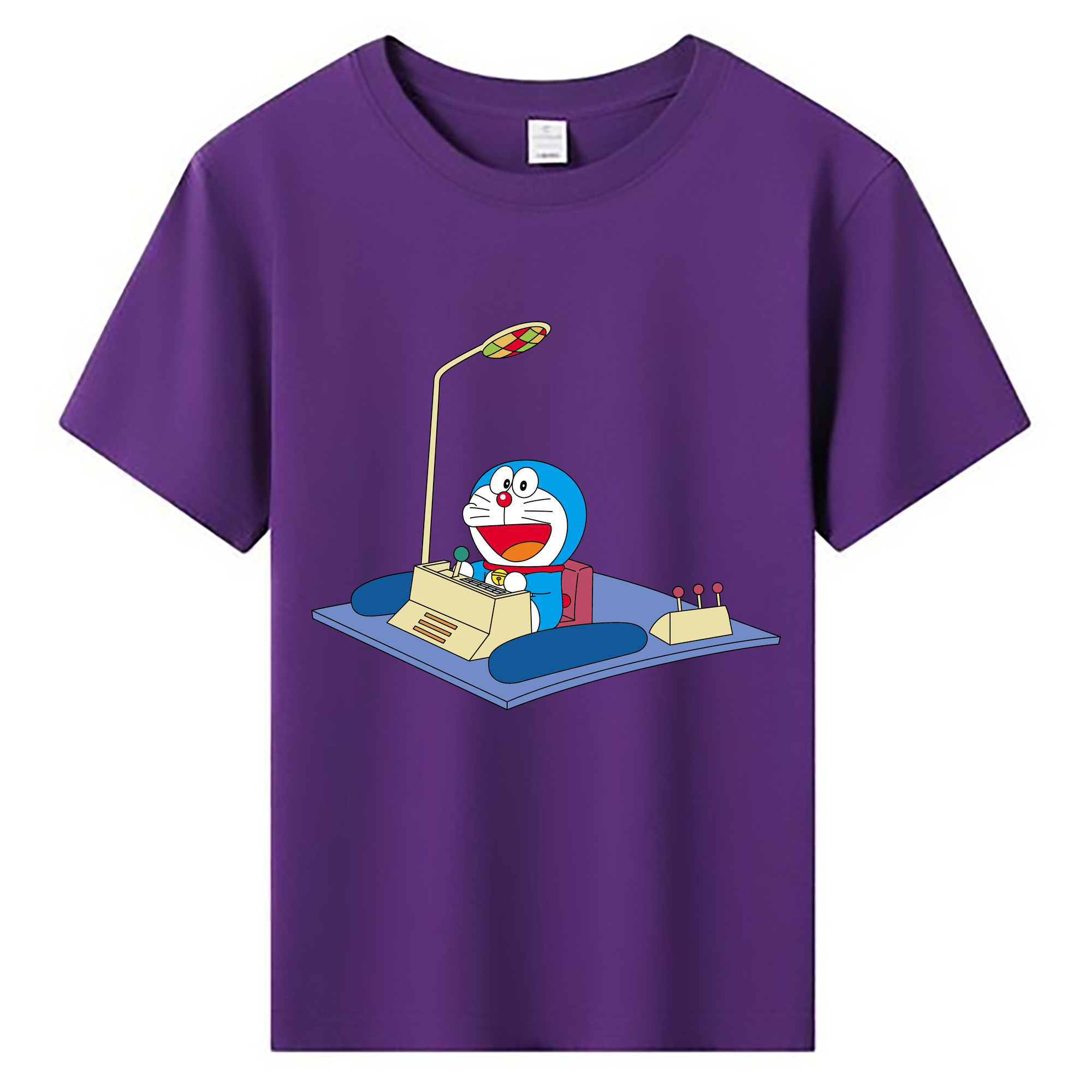（画像用） ドラえもん Doraemon 綿100％キッズTシャツ（フロントプリント）