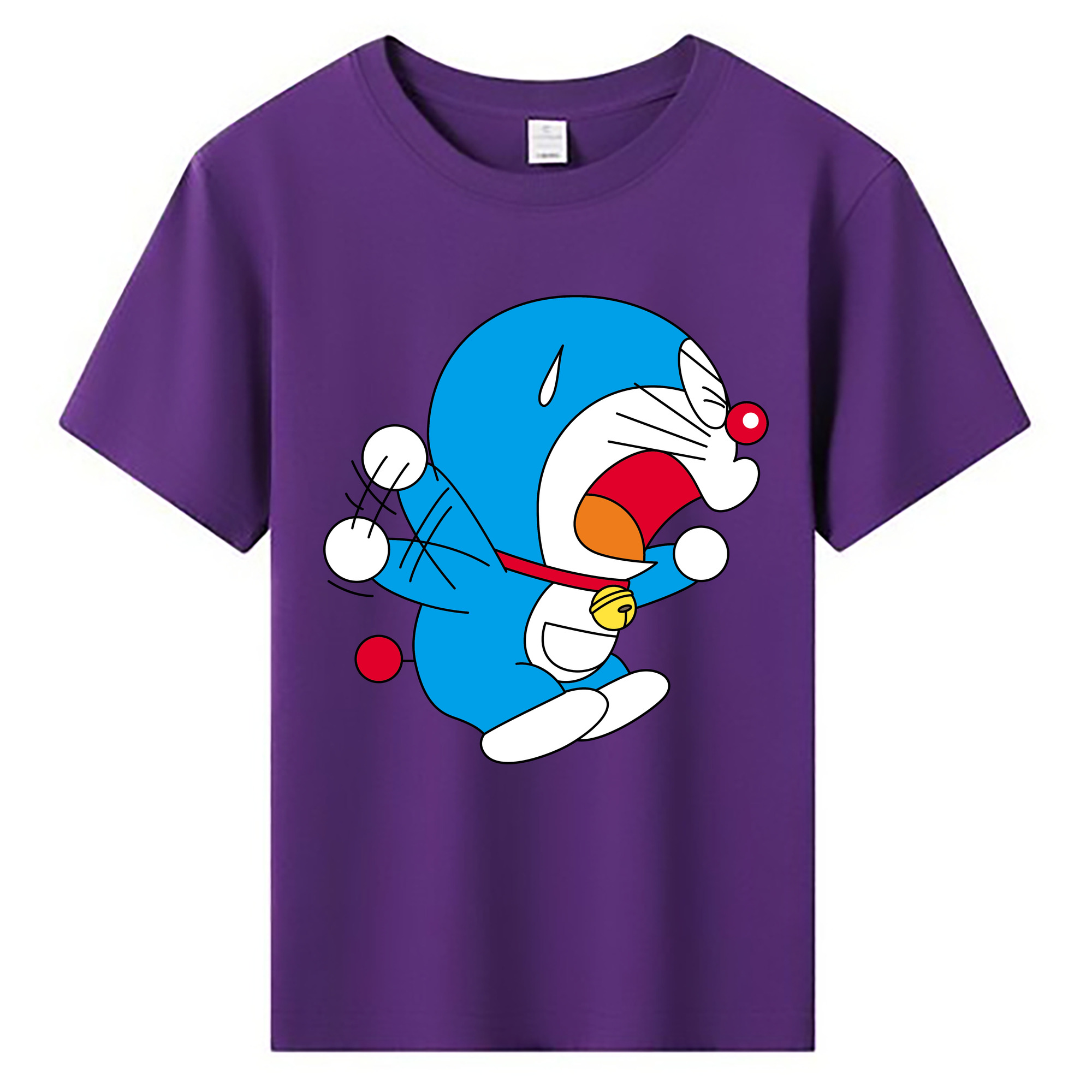 （画像用） ドラえもん Doraemon 綿100％キッズTシャツ（フロントプリント）