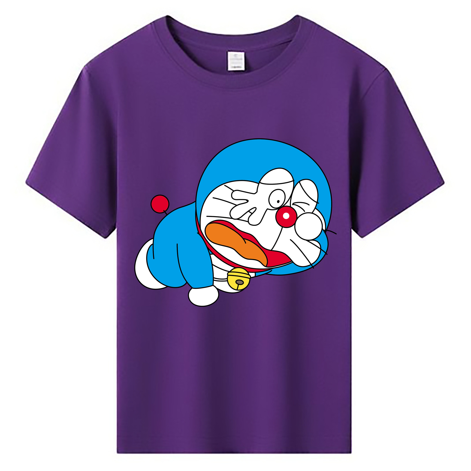 （画像用） ドラえもん Doraemon 綿100％キッズTシャツ（フロントプリント）