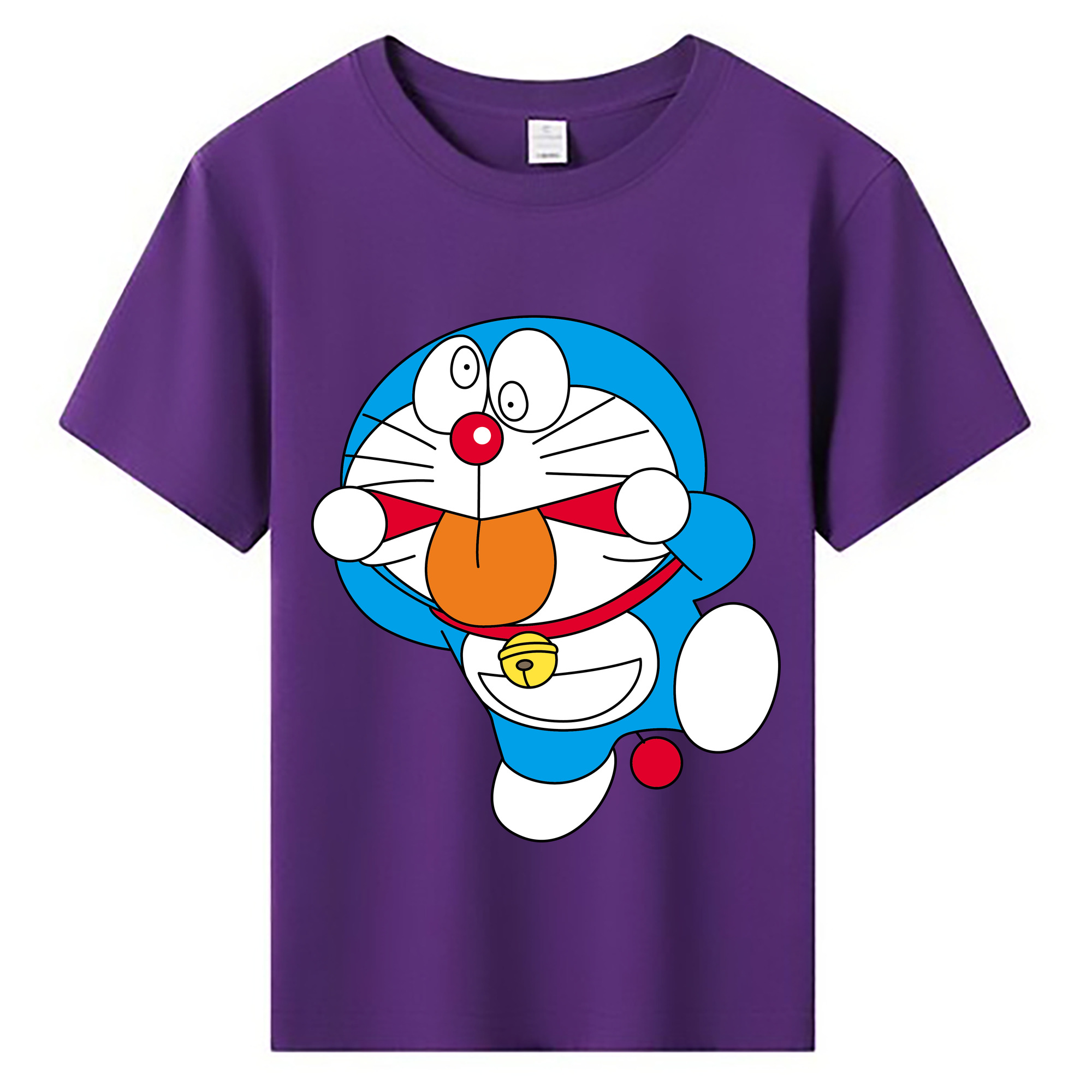（画像用） ドラえもん Doraemon 綿100％キッズTシャツ（フロントプリント）
