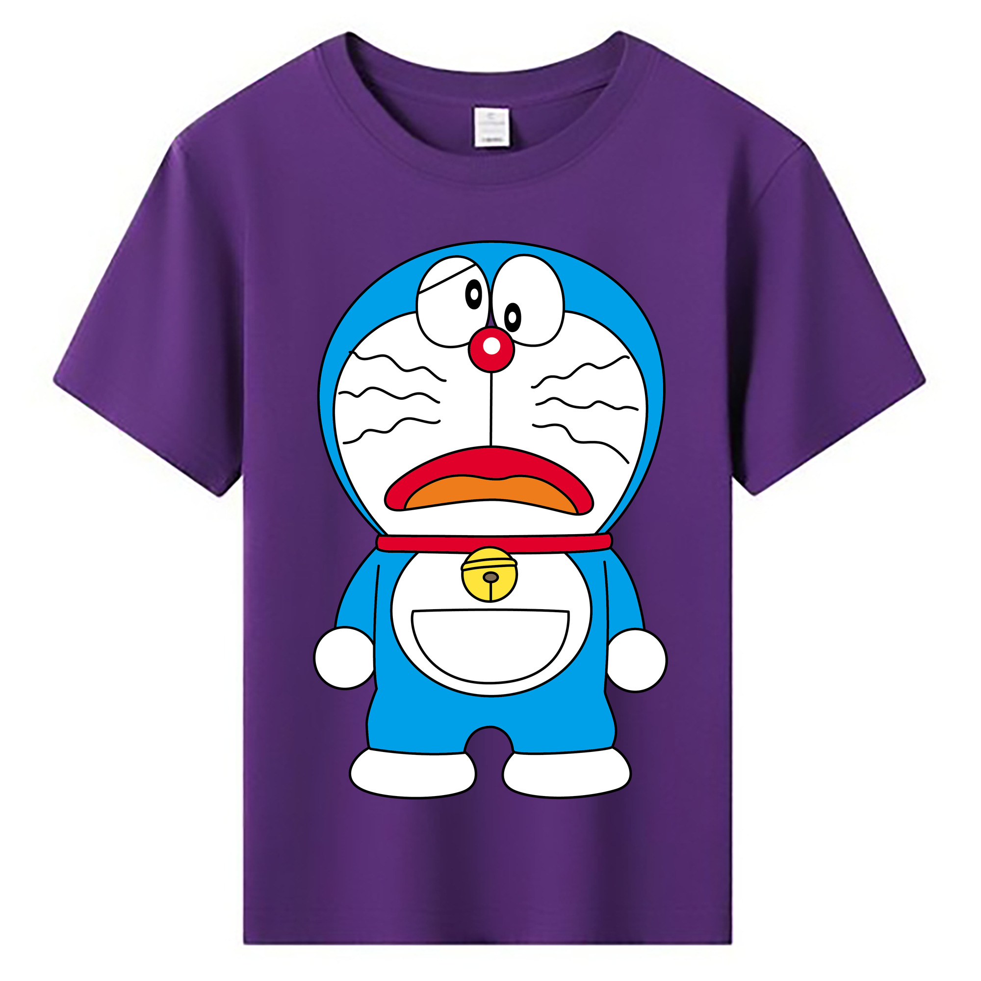 （画像用） ドラえもん Doraemon 綿100％キッズTシャツ（フロントプリント）