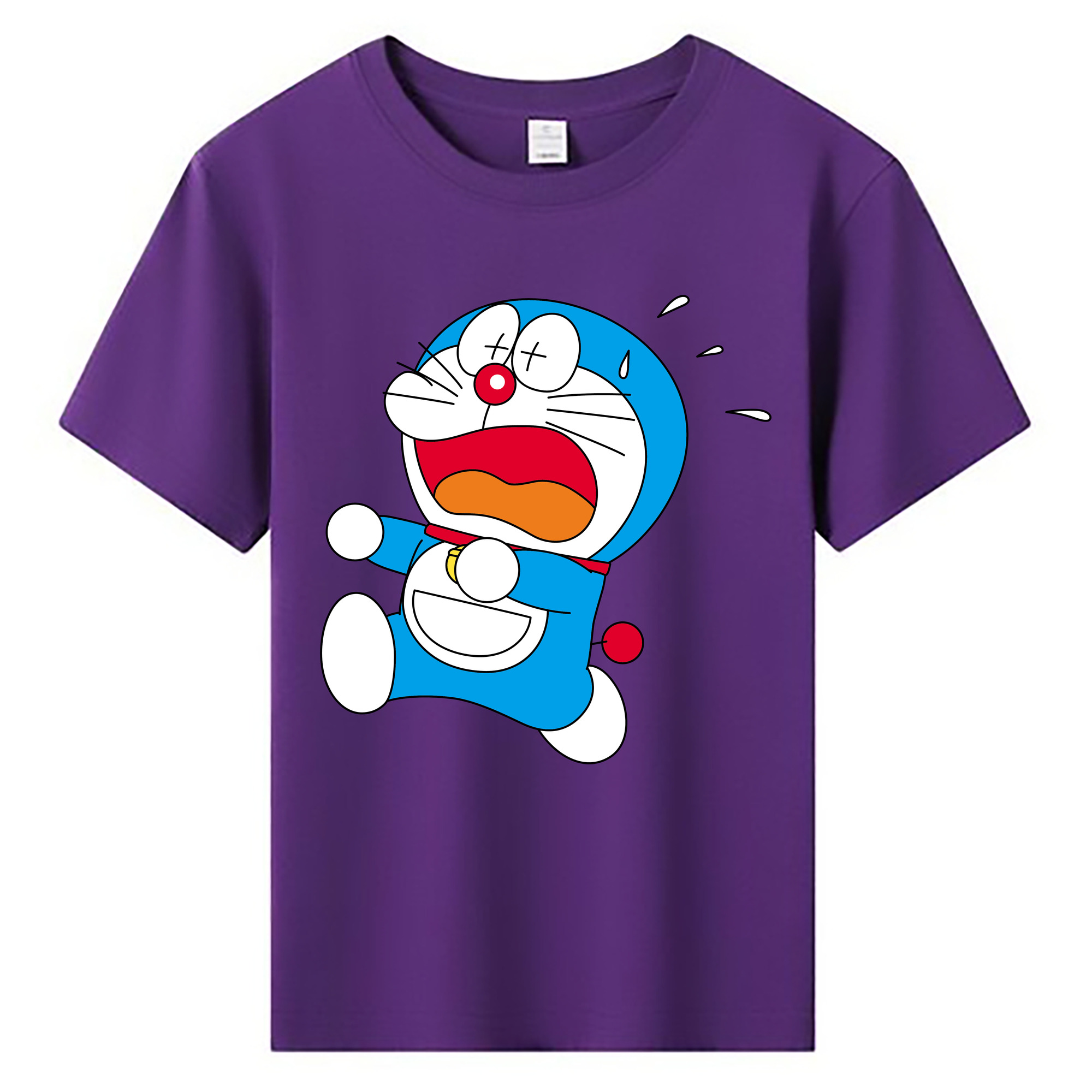 （画像用） ドラえもん Doraemon 綿100％キッズTシャツ（フロントプリント）