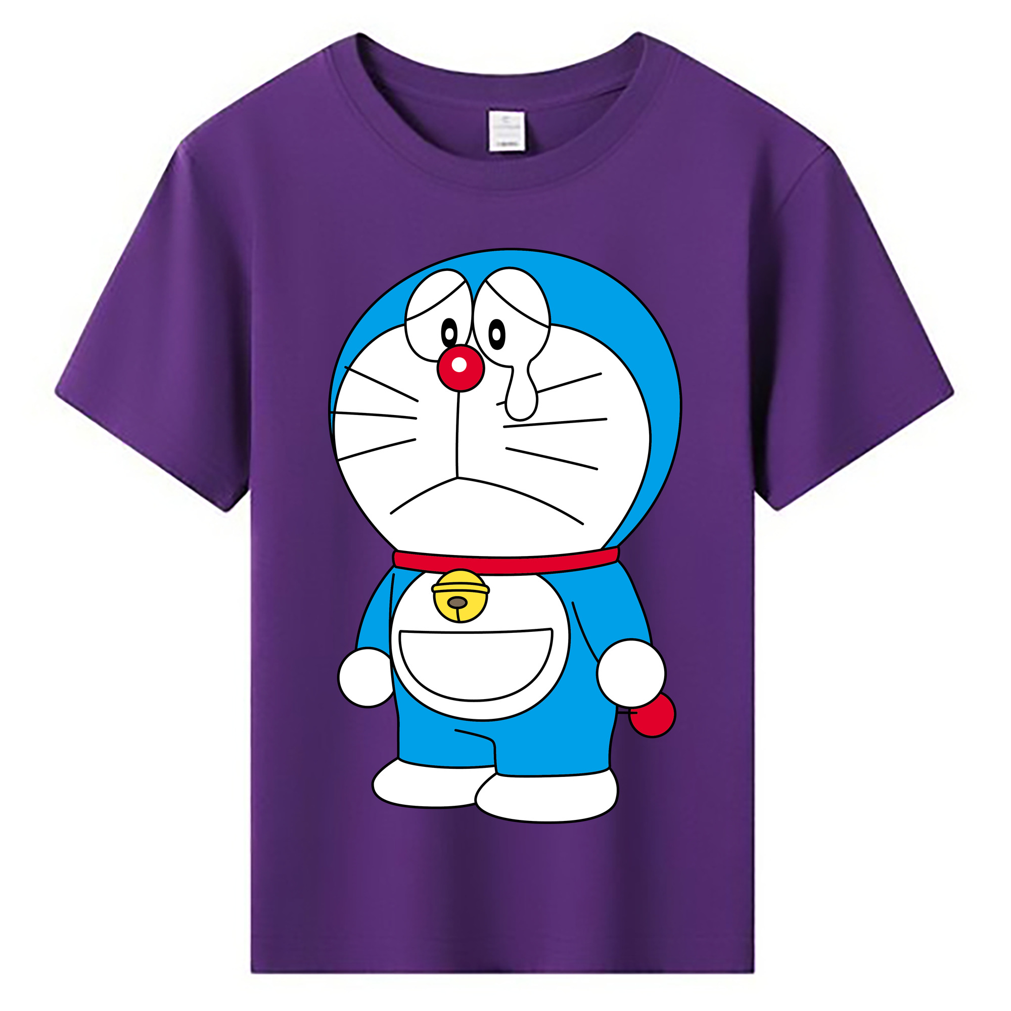 （画像用） ドラえもん Doraemon 綿100％キッズTシャツ（フロントプリント）