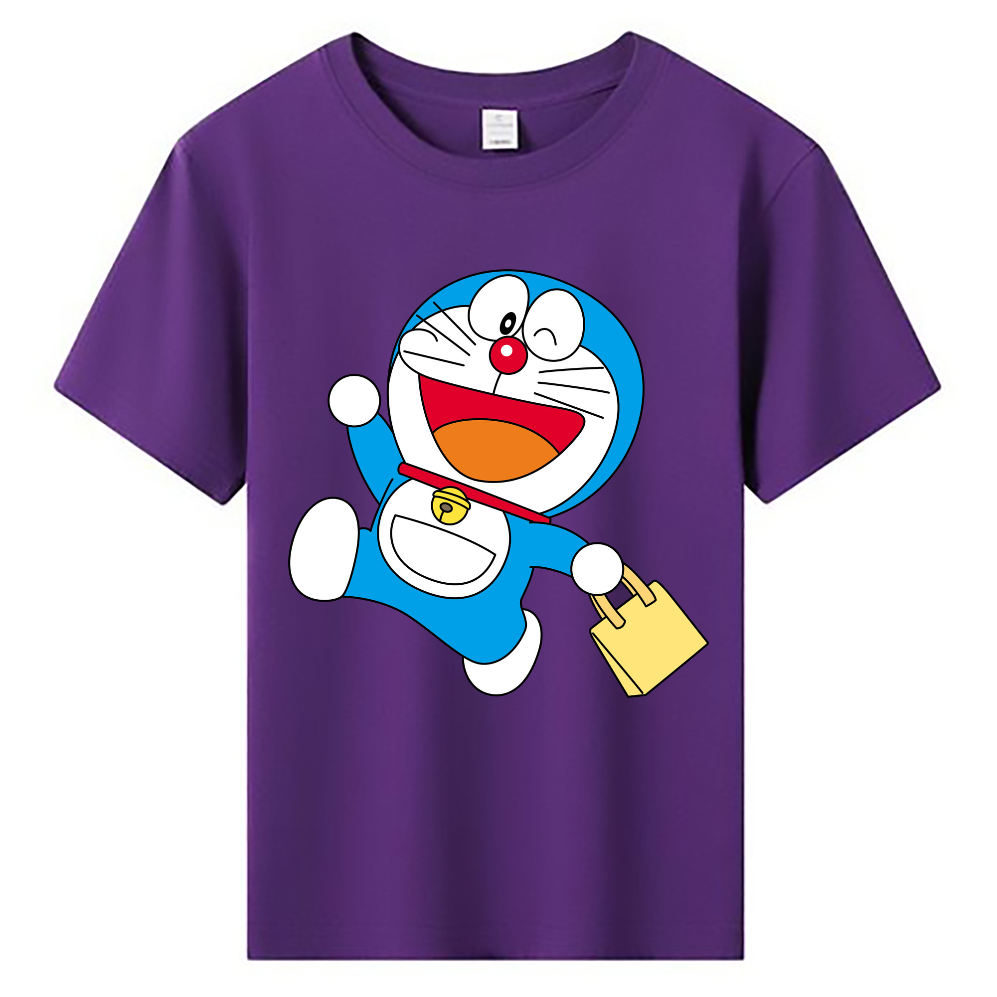 （画像用） ドラえもん Doraemon 綿100％キッズTシャツ（フロントプリント）