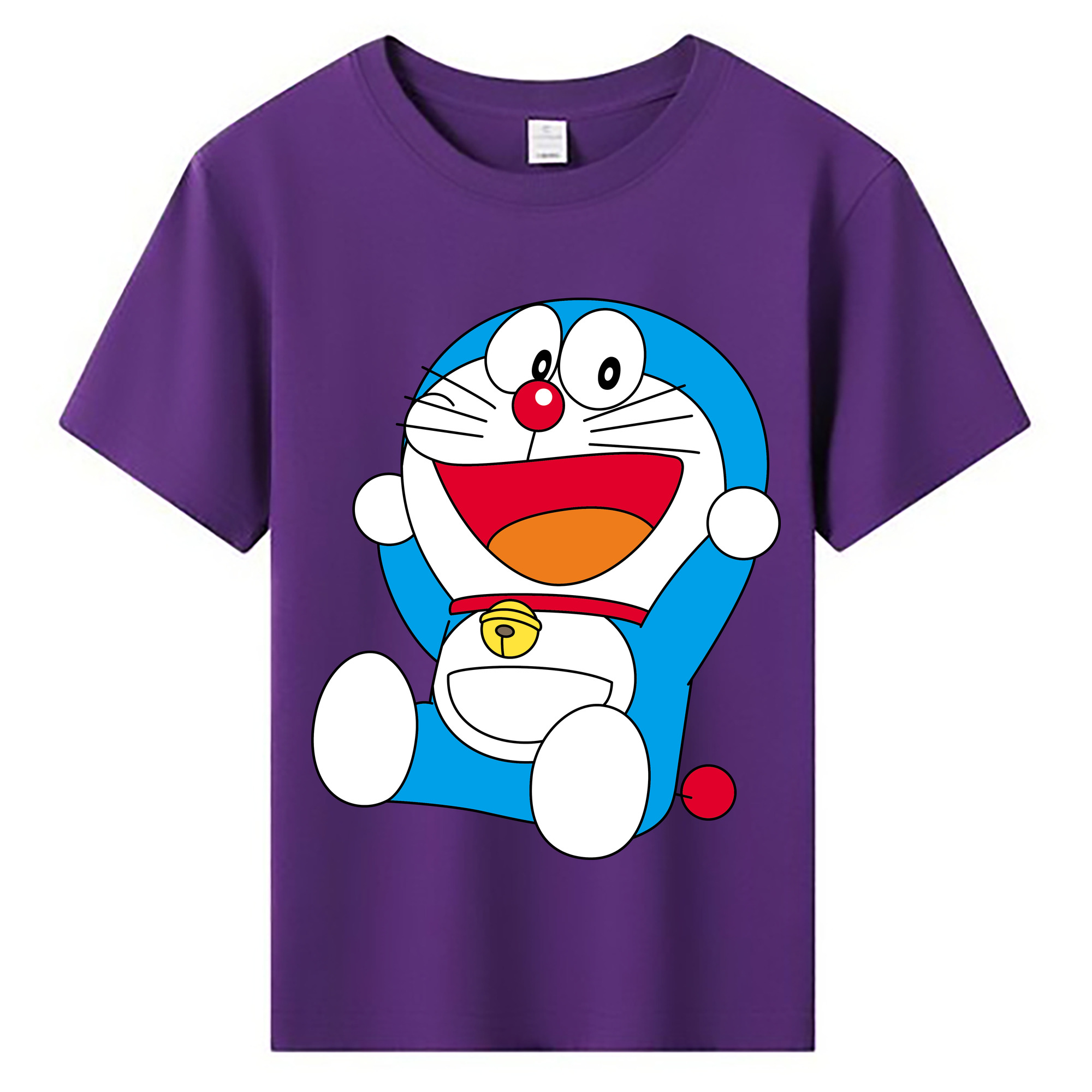 （画像用） ドラえもん Doraemon 綿100％キッズTシャツ（フロントプリント）