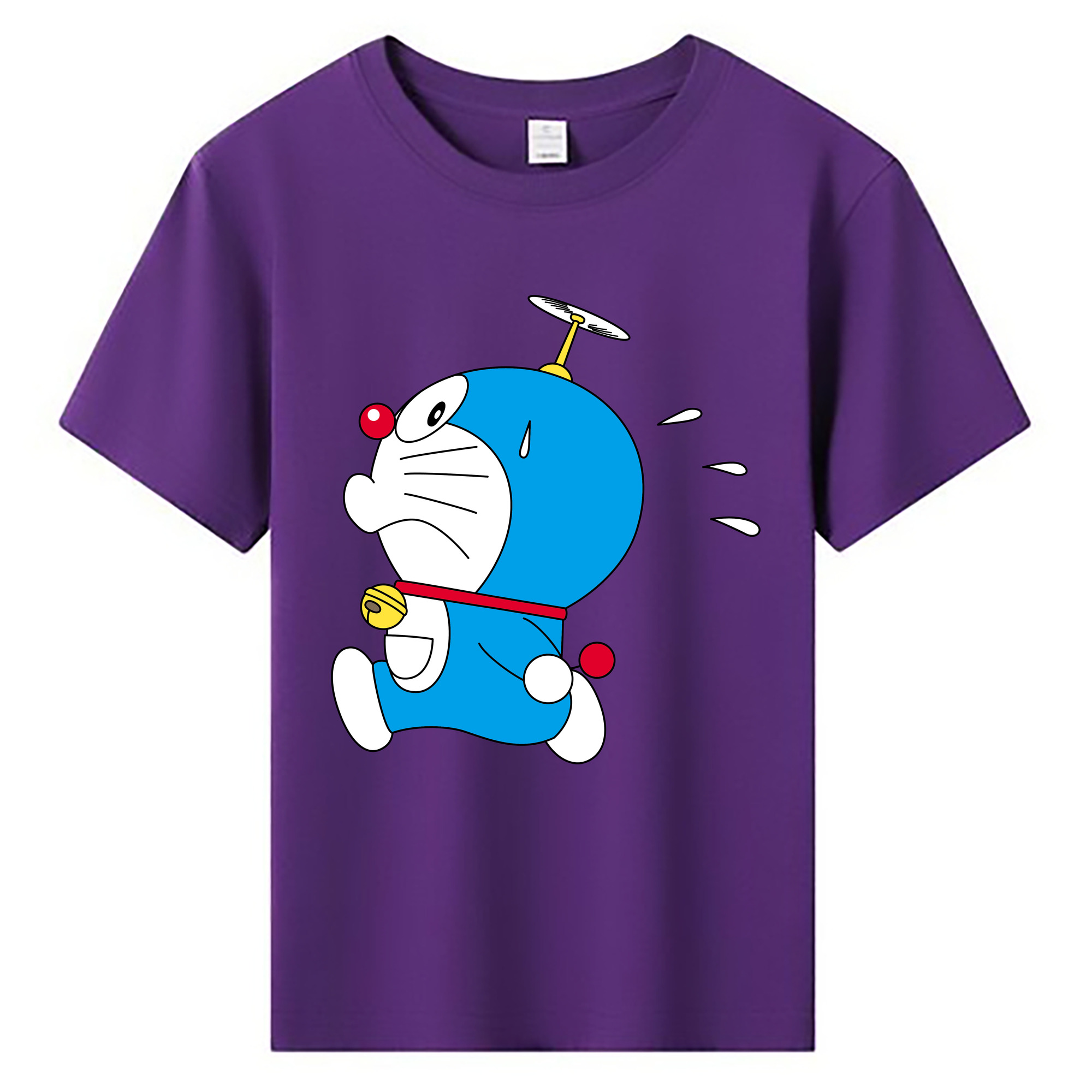 （画像用） ドラえもん Doraemon 綿100％キッズTシャツ（フロントプリント）