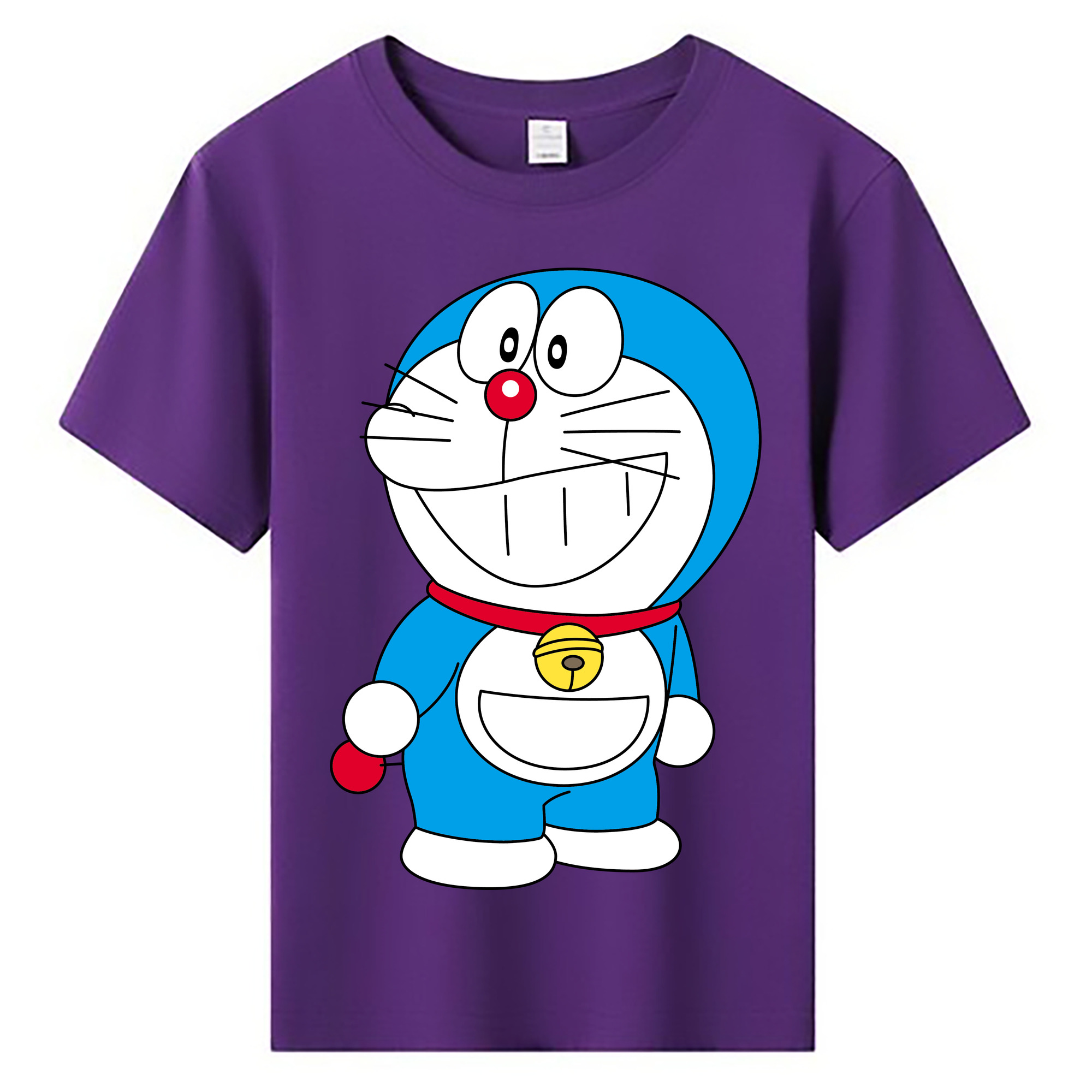 （画像用） ドラえもん Doraemon 綿100％キッズTシャツ（フロントプリント）