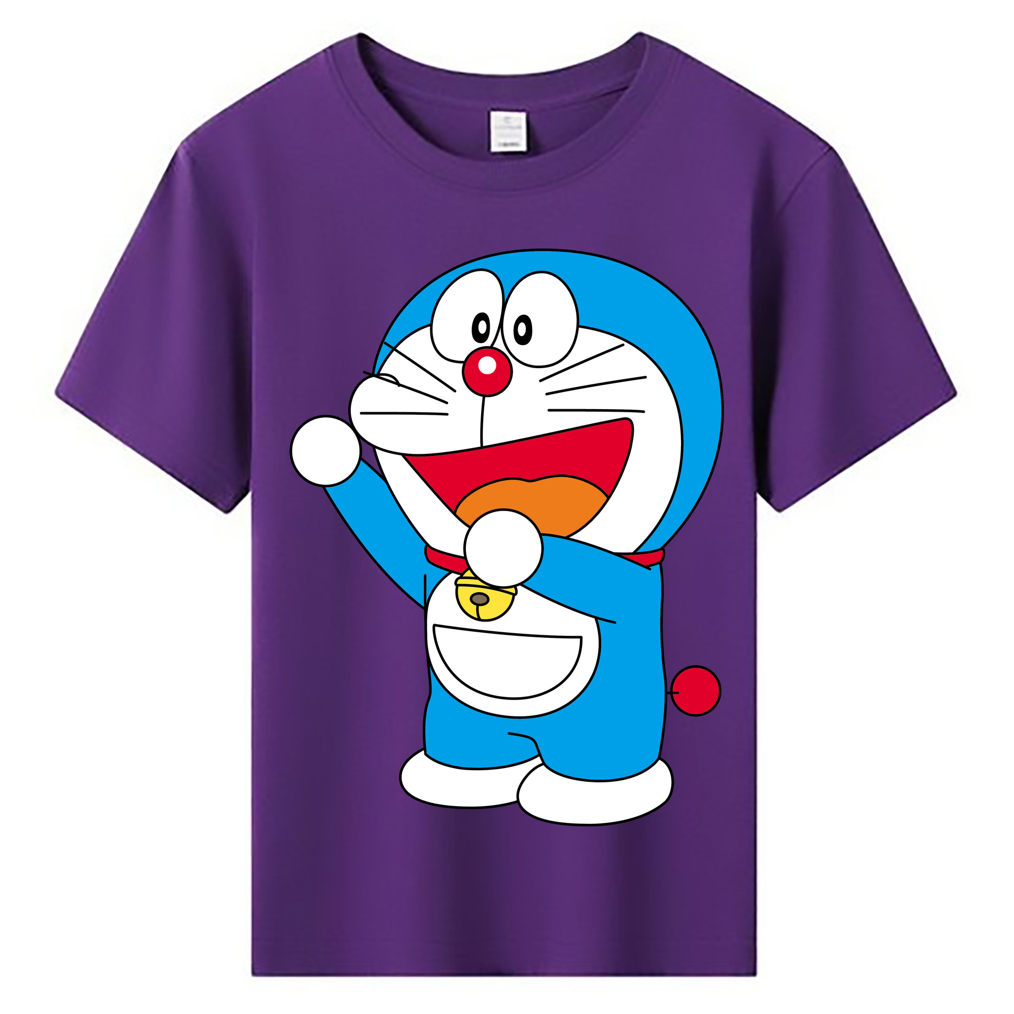 （画像用） ドラえもん Doraemon 綿100％キッズTシャツ（フロントプリント）