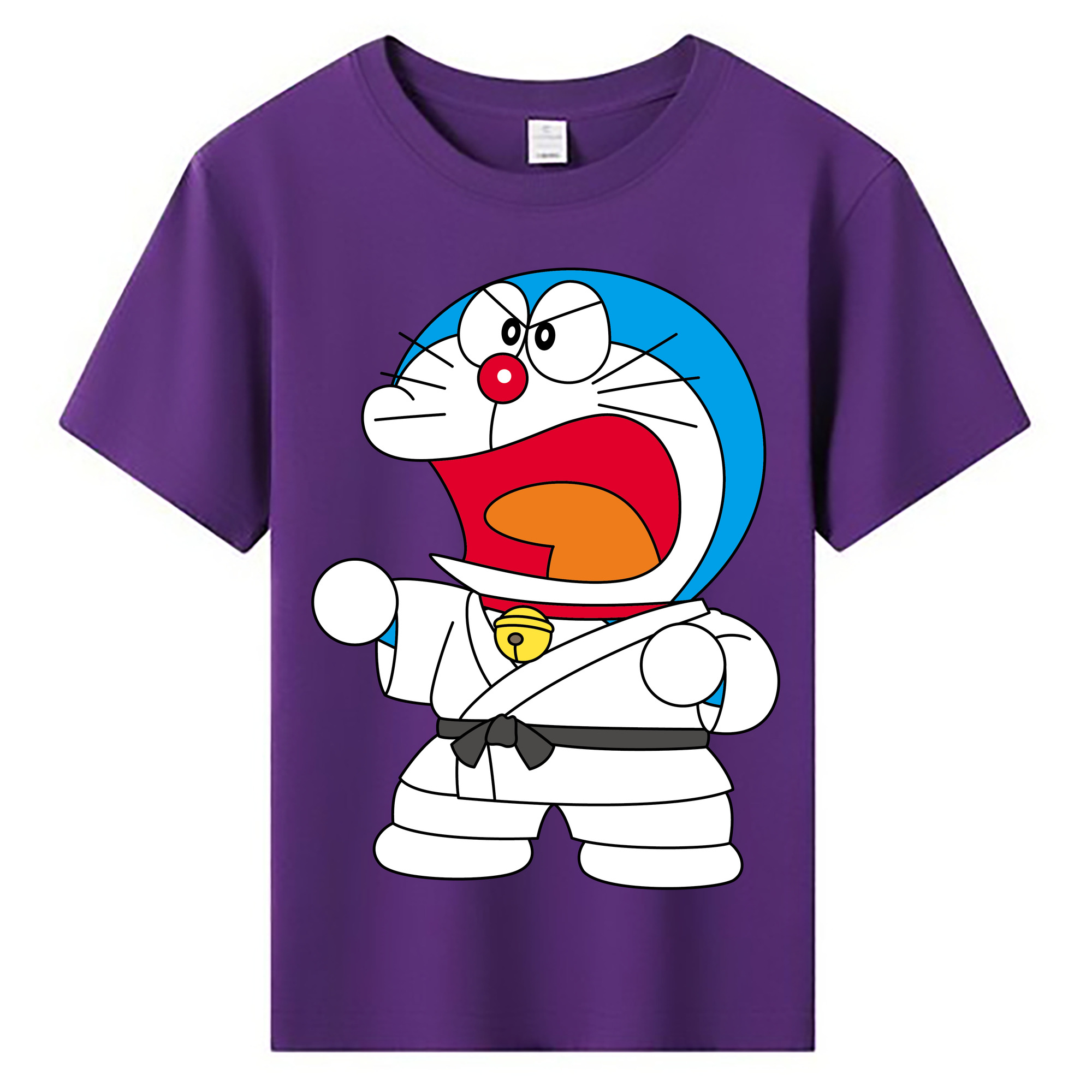 （画像用） ドラえもん Doraemon 綿100％キッズTシャツ（フロントプリント）