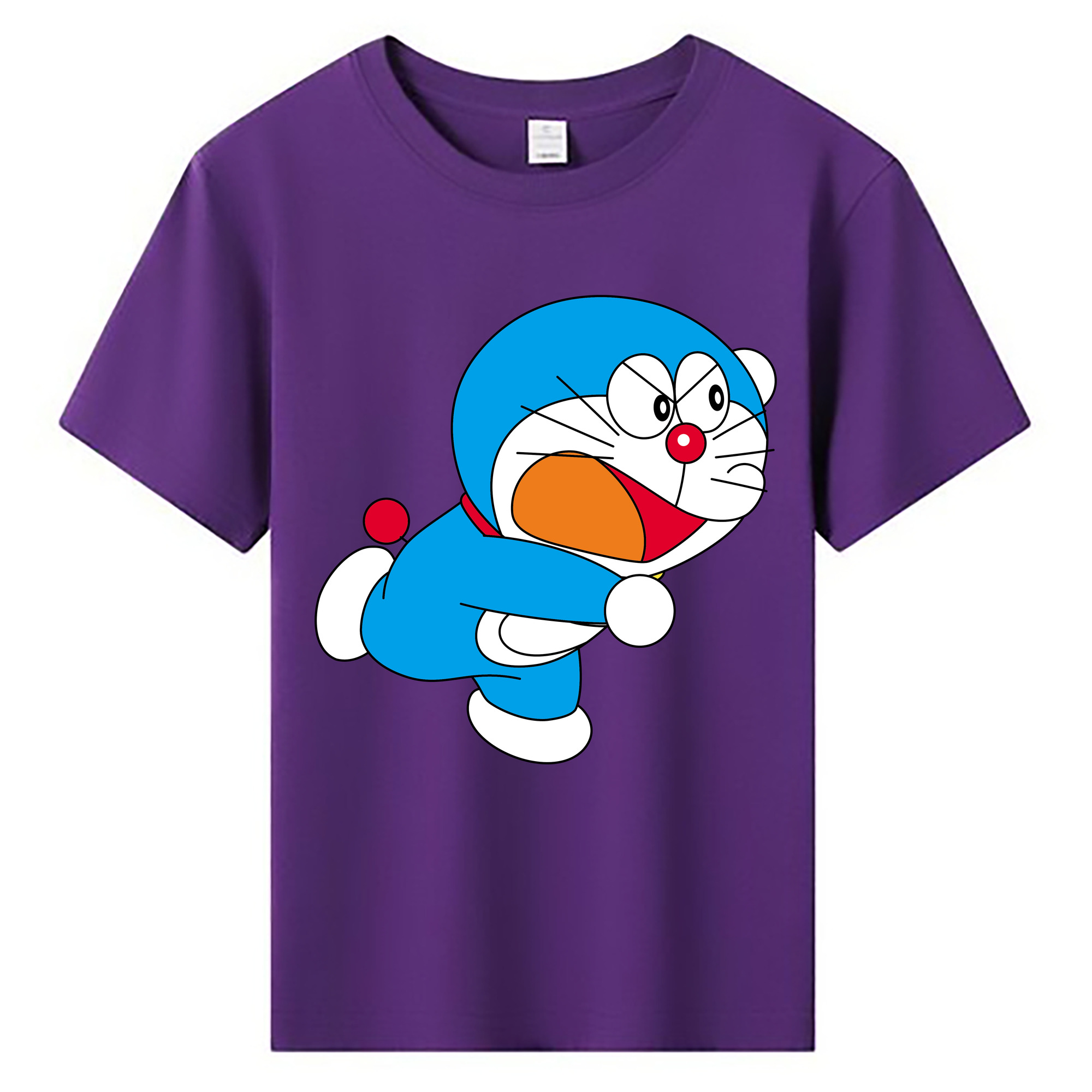（画像用） ドラえもん Doraemon 綿100％キッズTシャツ（フロントプリント）