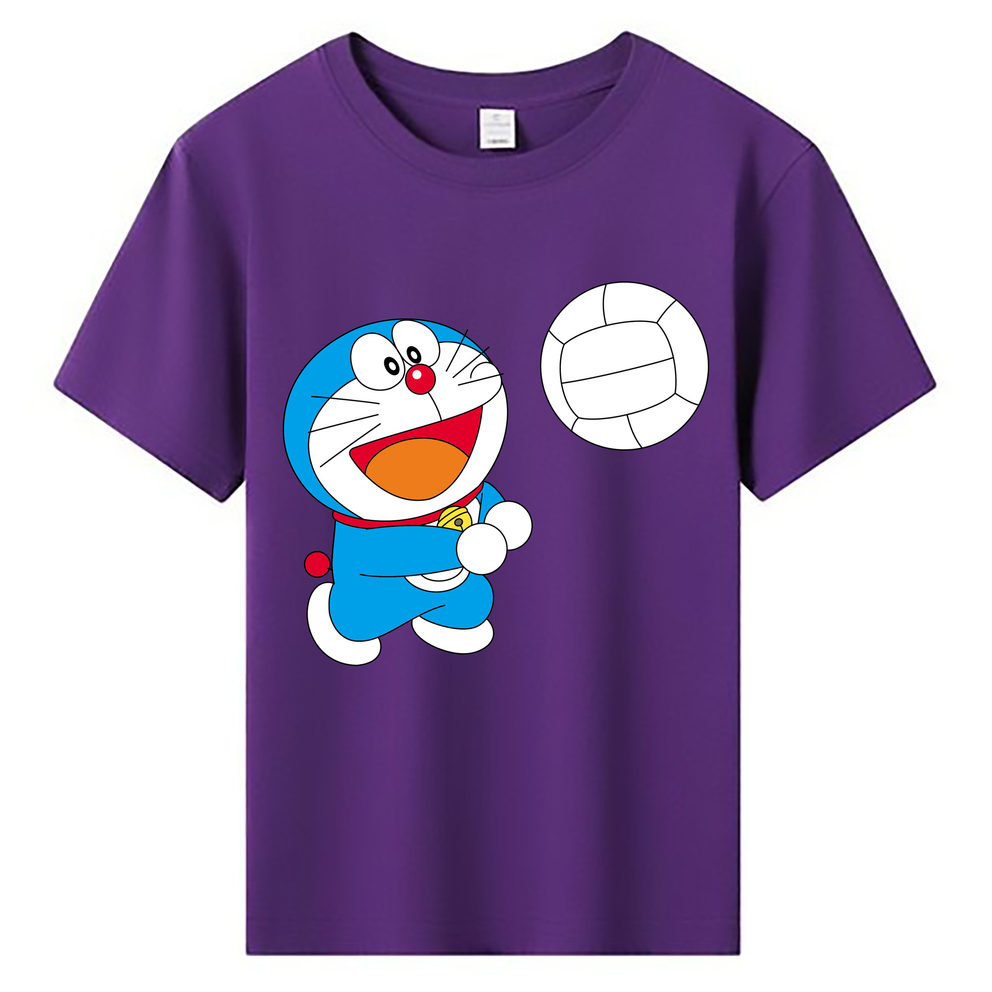 （画像用） ドラえもん Doraemon 綿100％キッズTシャツ（フロントプリント）