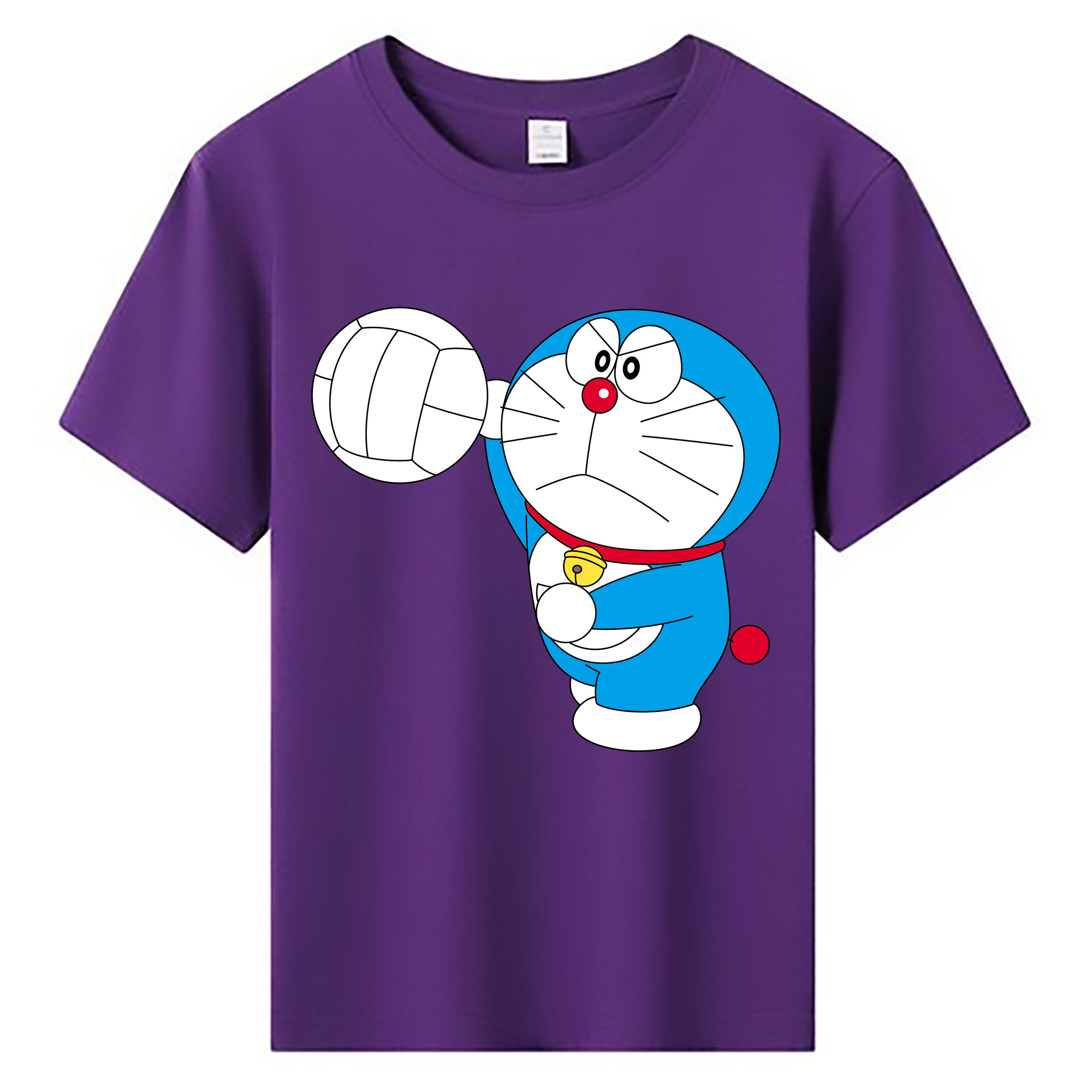 （画像用） ドラえもん Doraemon 綿100％キッズTシャツ（フロントプリント）