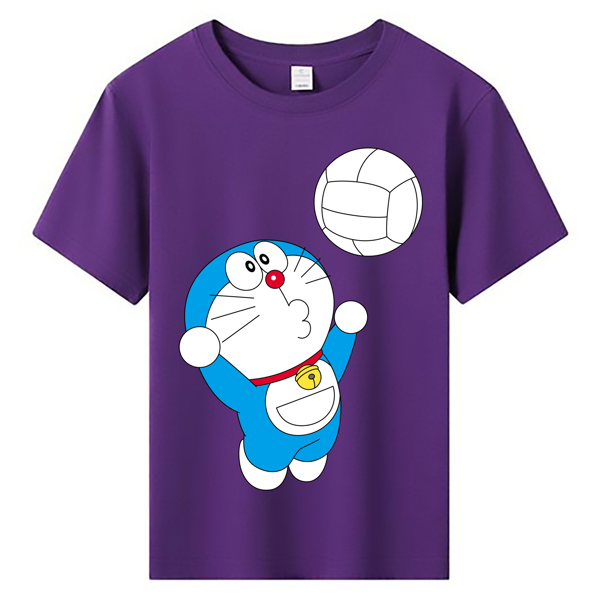 （画像用） ドラえもん Doraemon 綿100％キッズTシャツ（フロントプリント）