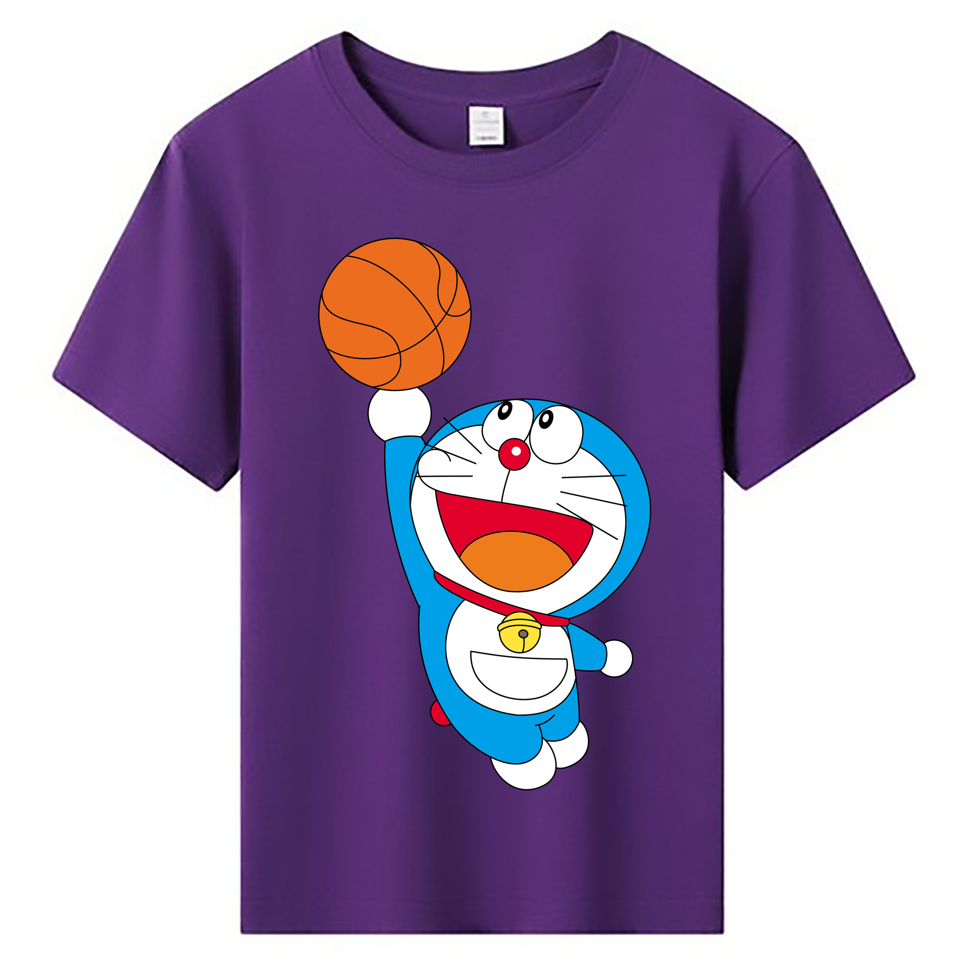 （画像用） ドラえもん Doraemon 綿100％キッズTシャツ（フロントプリント）