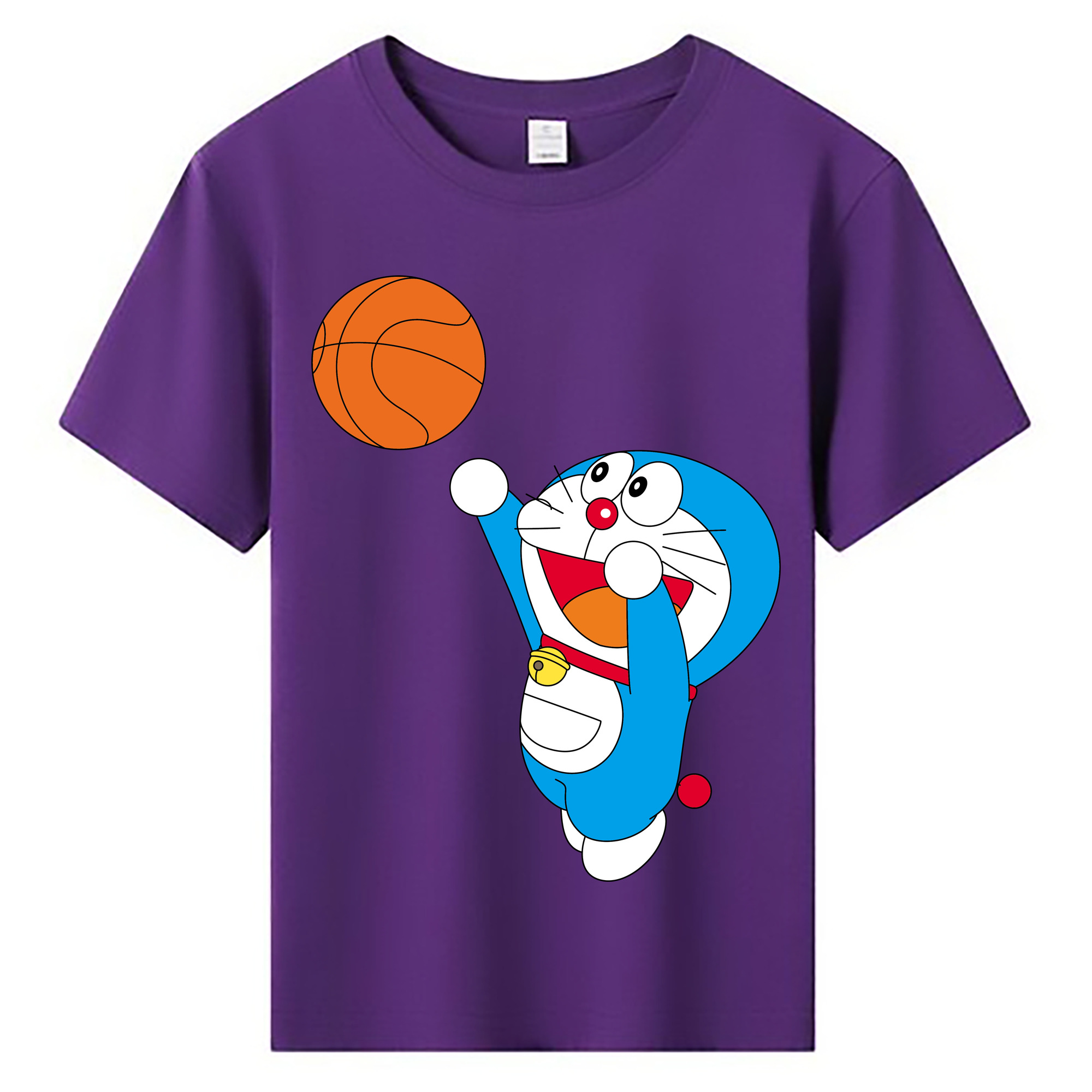 （画像用） ドラえもん Doraemon 綿100％キッズTシャツ（フロントプリント）