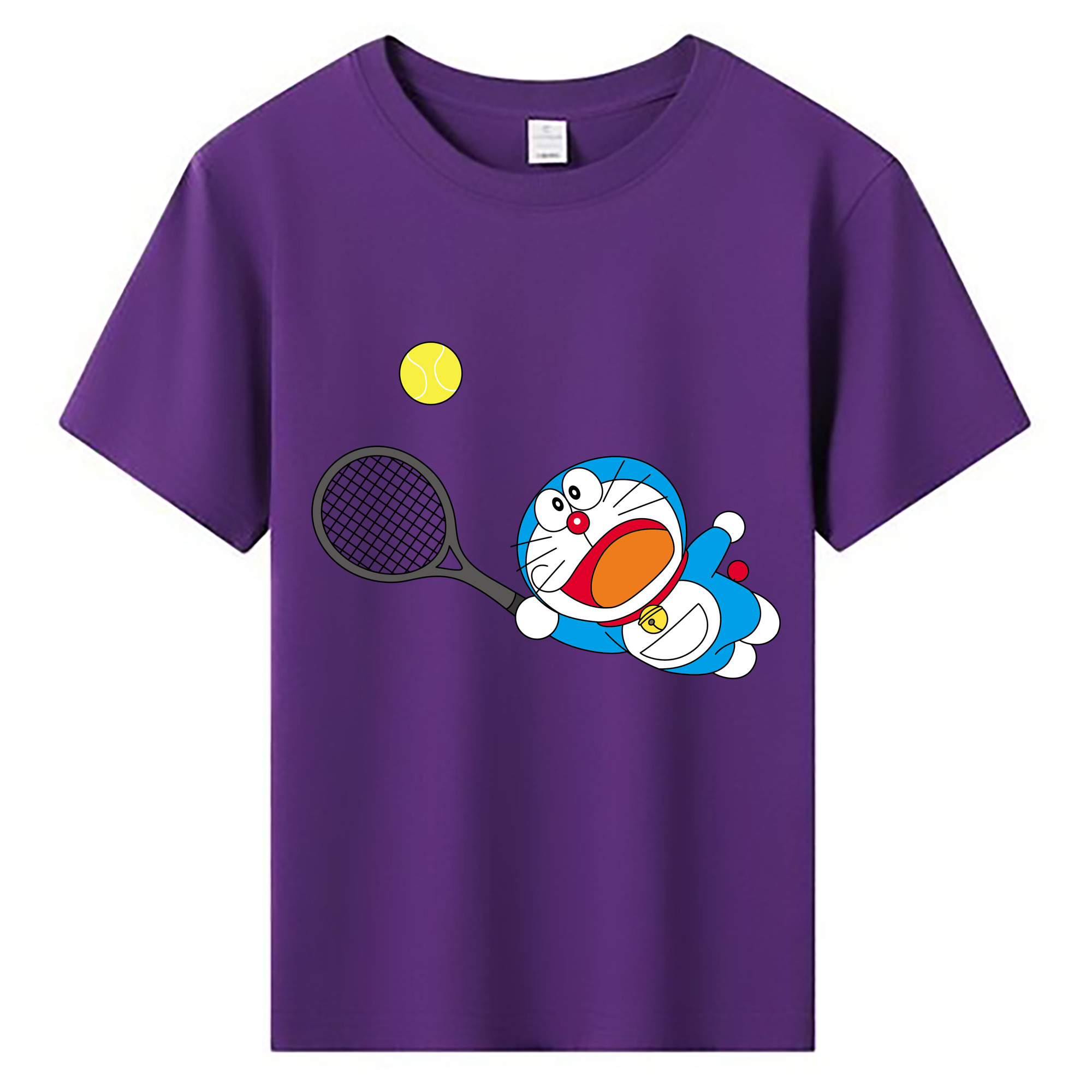 （画像用） ドラえもん Doraemon 綿100％キッズTシャツ（フロントプリント）