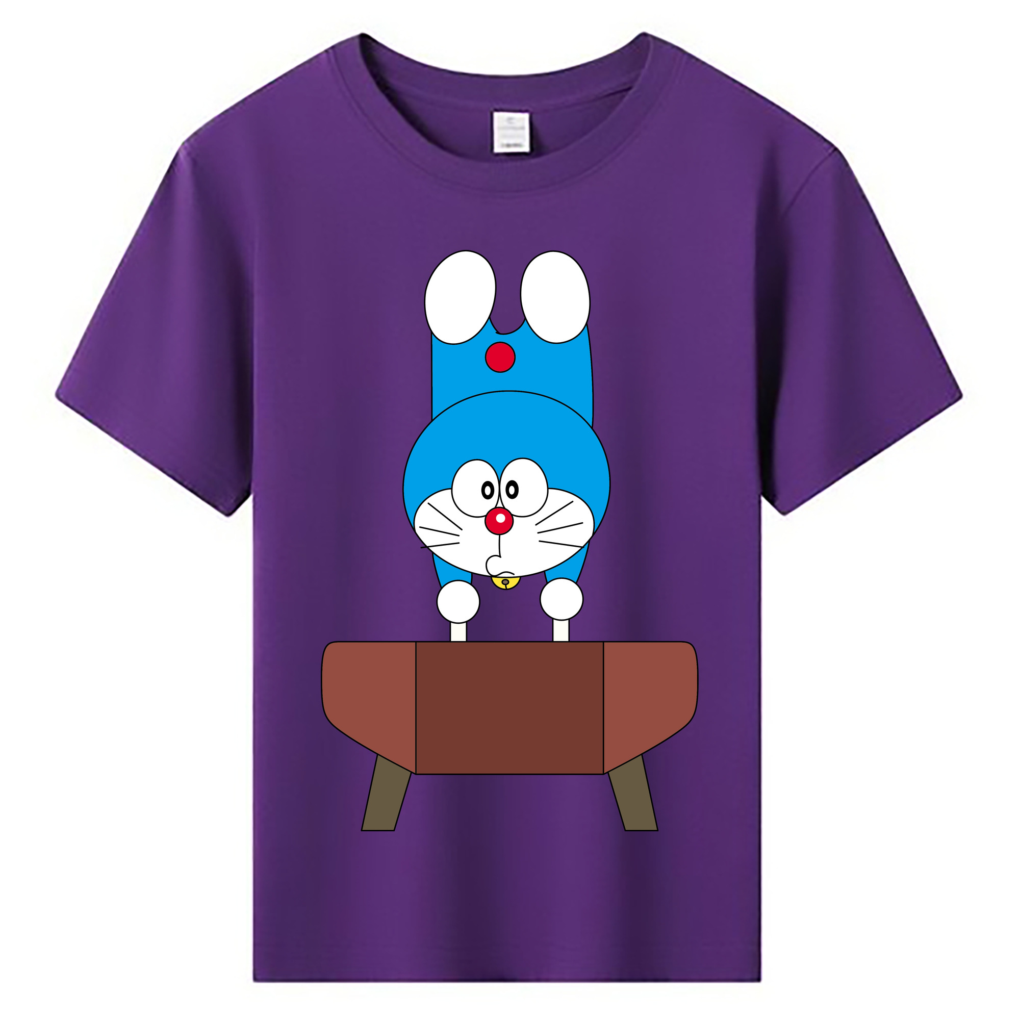 （画像用） ドラえもん Doraemon 綿100％キッズTシャツ（フロントプリント）