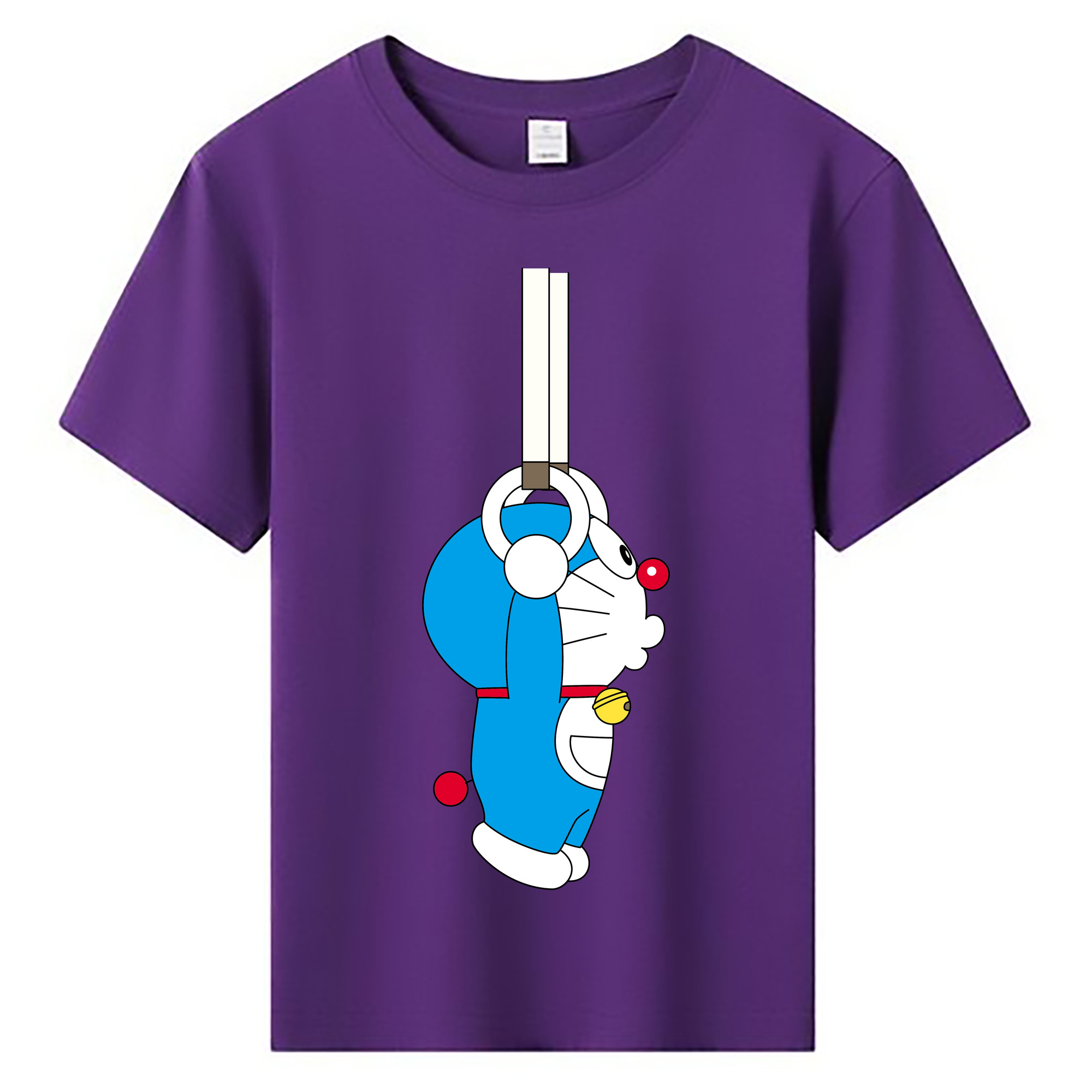 （画像用） ドラえもん Doraemon 綿100％キッズTシャツ（フロントプリント）