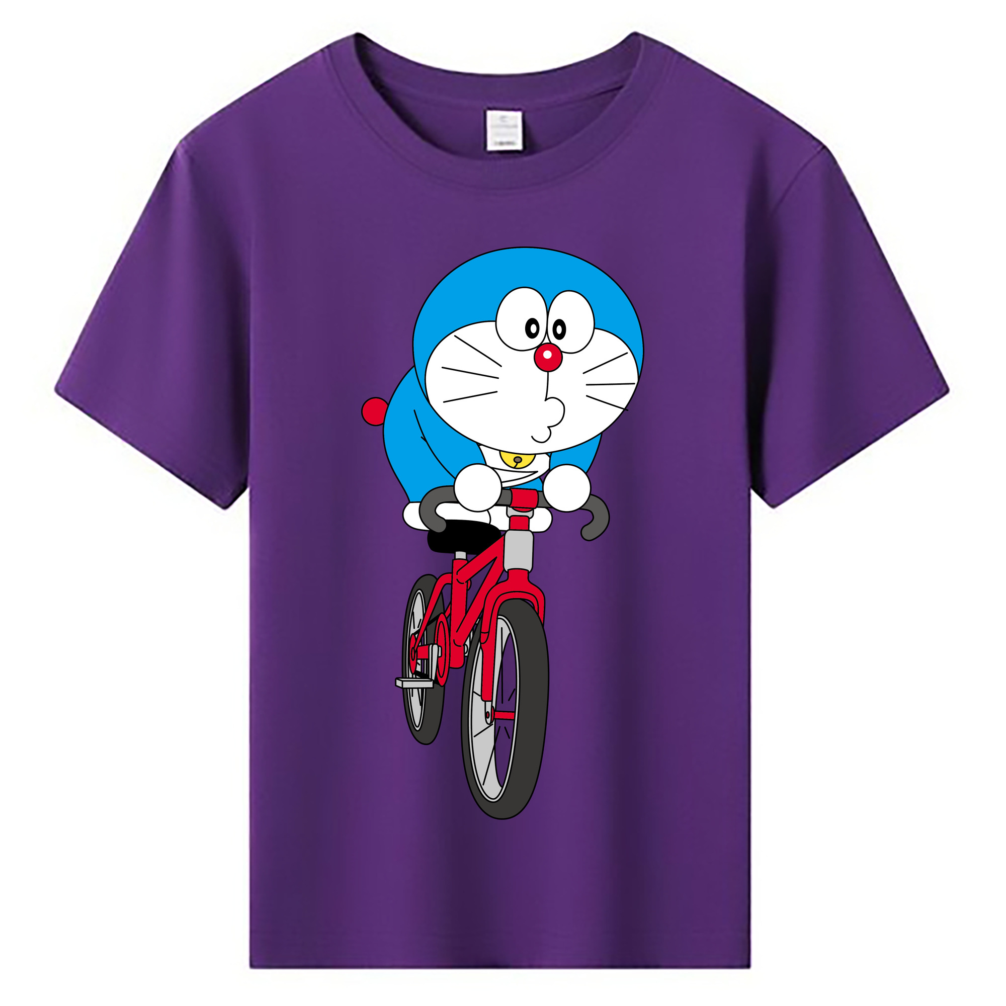 （画像用） ドラえもん Doraemon 綿100％キッズTシャツ（フロントプリント）