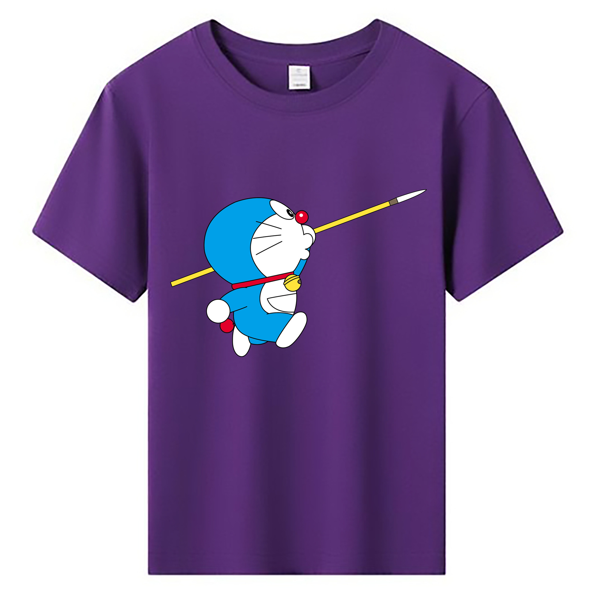 （画像用） ドラえもん Doraemon 綿100％キッズTシャツ（フロントプリント）